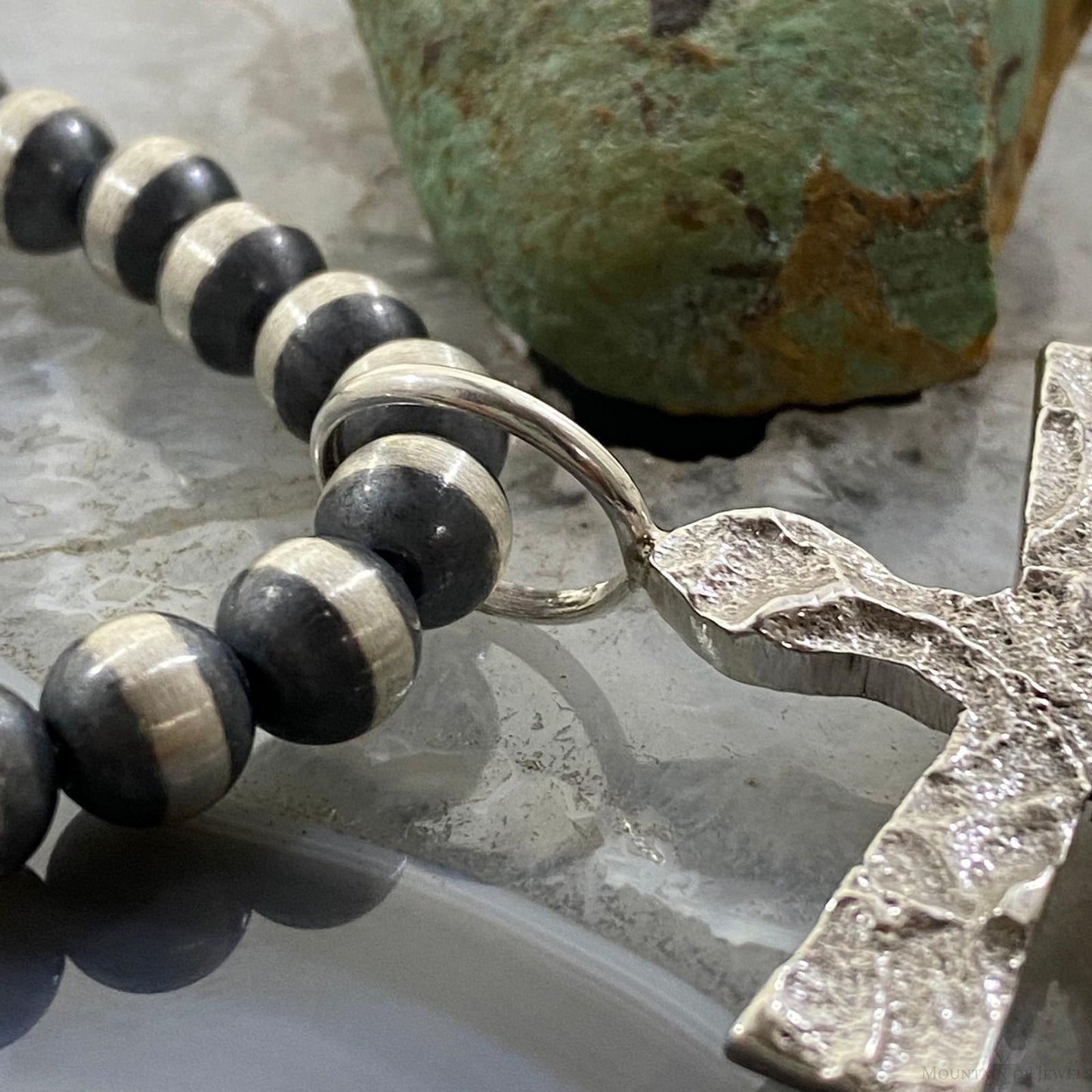 Ira Custer Native American Sterling Silver Tufa Cast Dragonfly Unisex Pendant