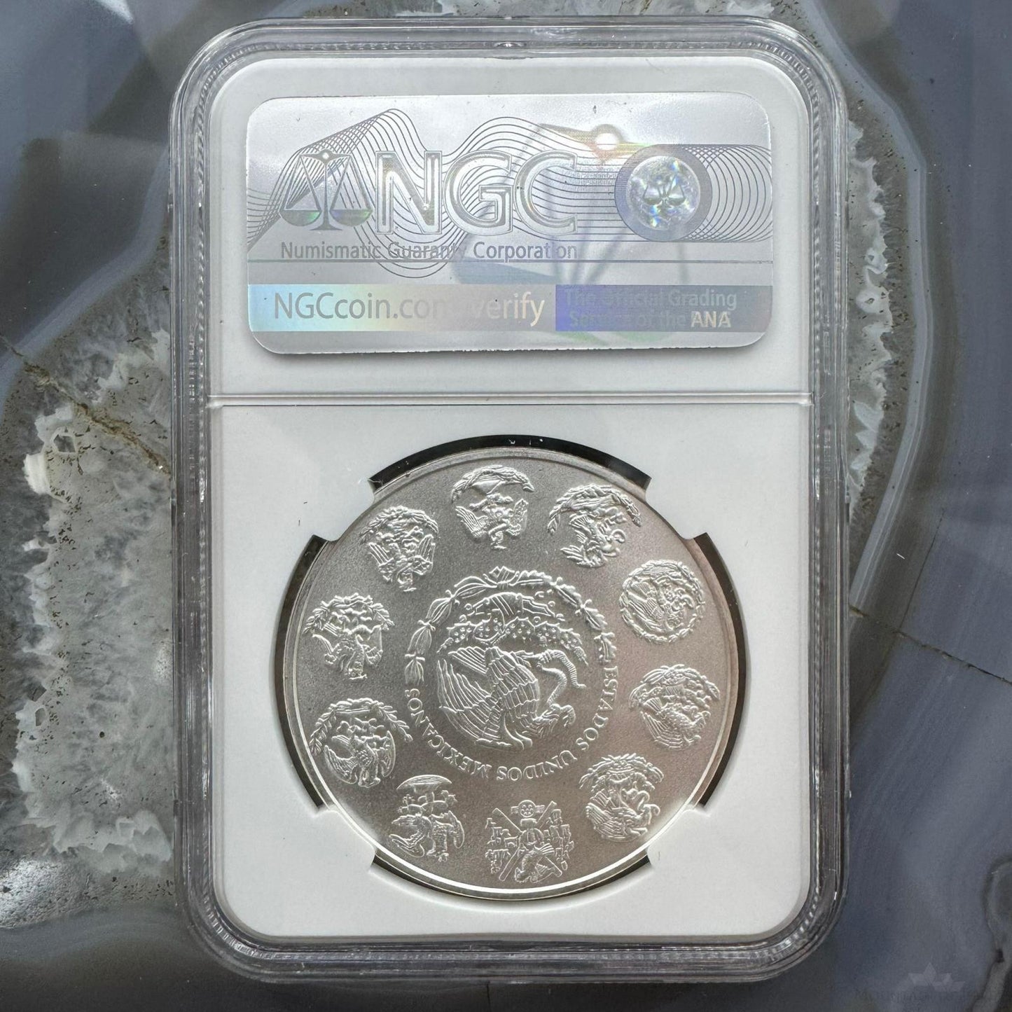 2011 Mexico One Ounce Libertad .999 Fine Silver NGC MS69 #2943174-003