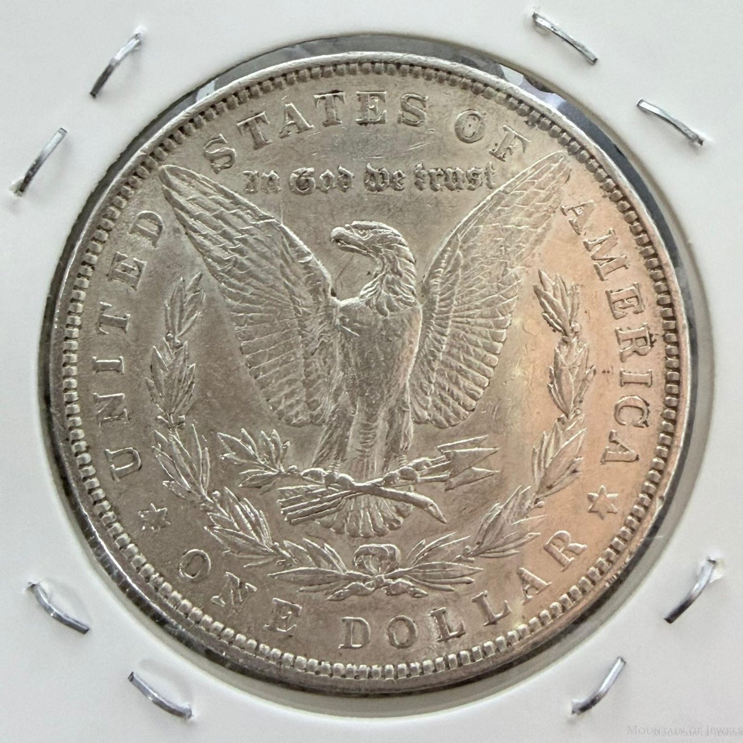 1889 US 90% Morgan Silver Dollar VF-XF #21626-6HO