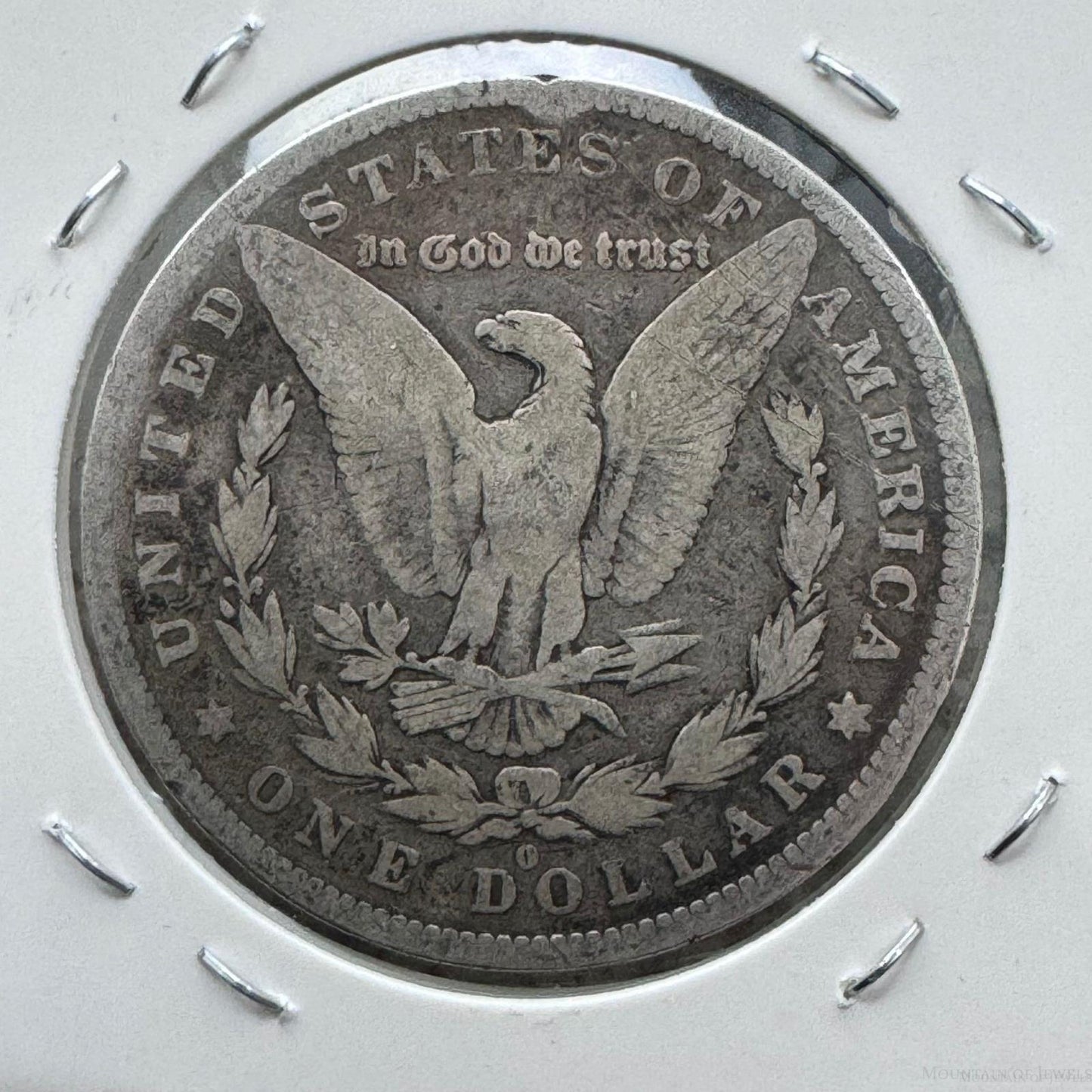 1891-O US 90% Morgan Silver Dollar G-VG #52924-2GH