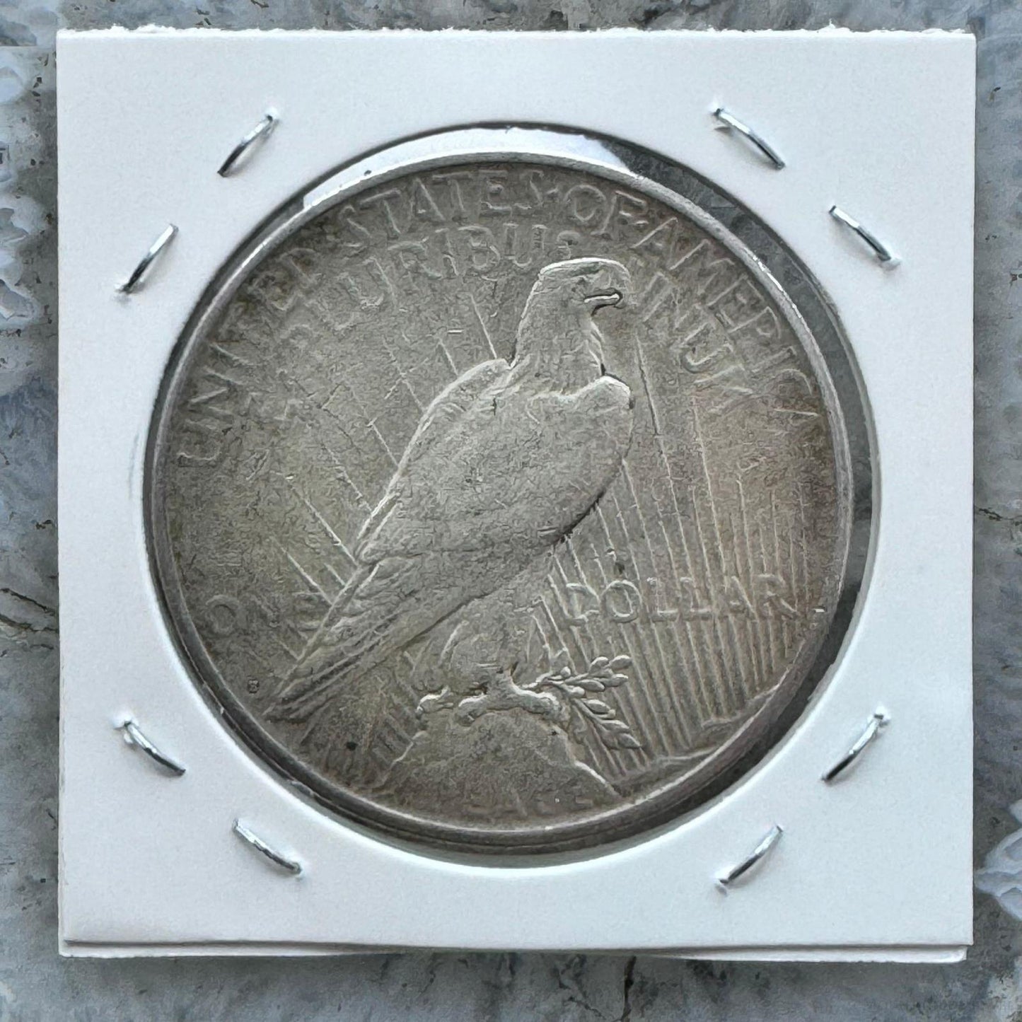 1922-S 90% US Peace Silver Dollar F-VF #60124-1GE