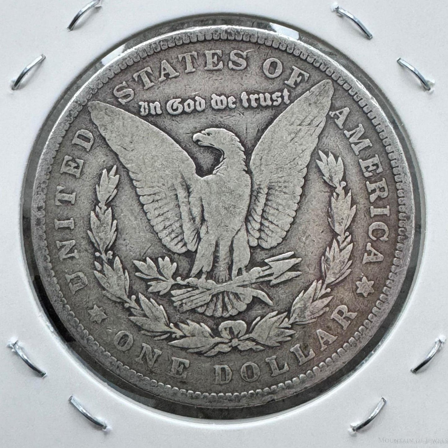 1886 US 90% Morgan Silver Dollar AG-G #61424-11GO
