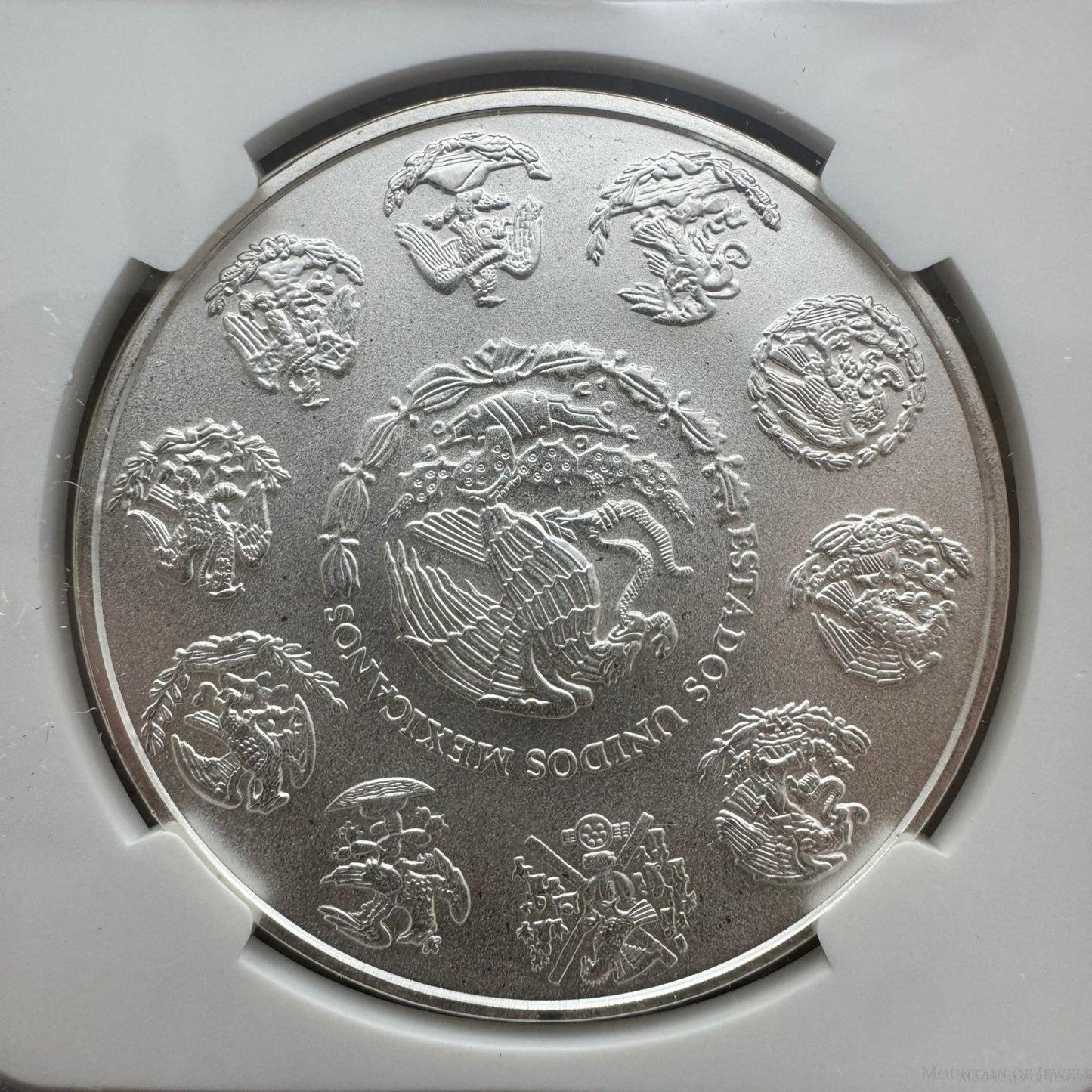 2011 Mexico One Ounce Libertad .999 Fine Silver NGC MS68 #2943174-020