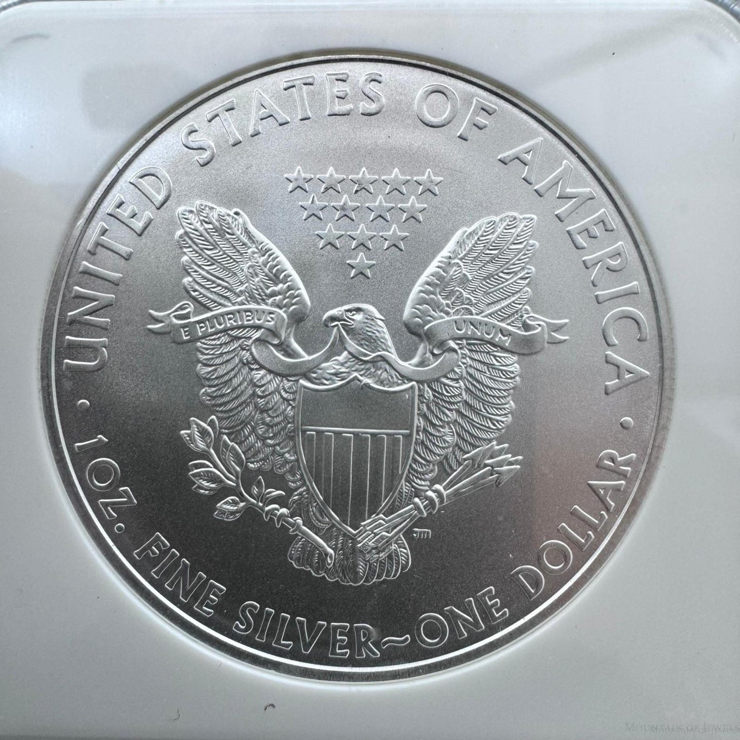 2009 US 1.0oz .999 Fine Silver American Silver Eagle NGC MS69 #3256288-322EX
