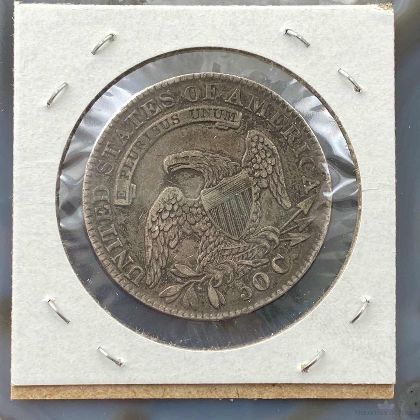 1833 US Capped Bust Half Dollar Early Silver 50c Collectible VF-EF Coin 727202GO