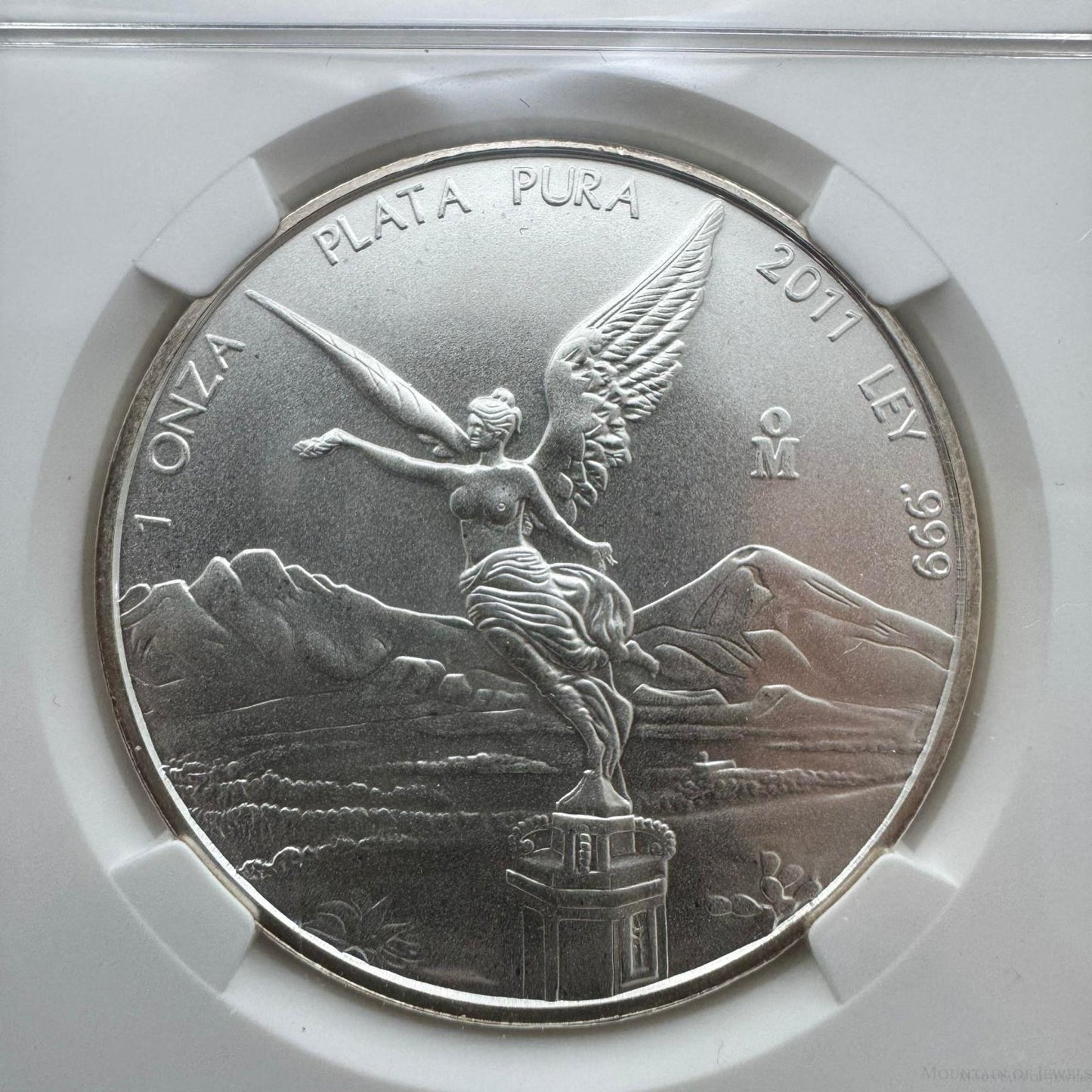 2011 Mexico One Ounce Libertad .999 Fine Silver NGC MS68 #2943174-001