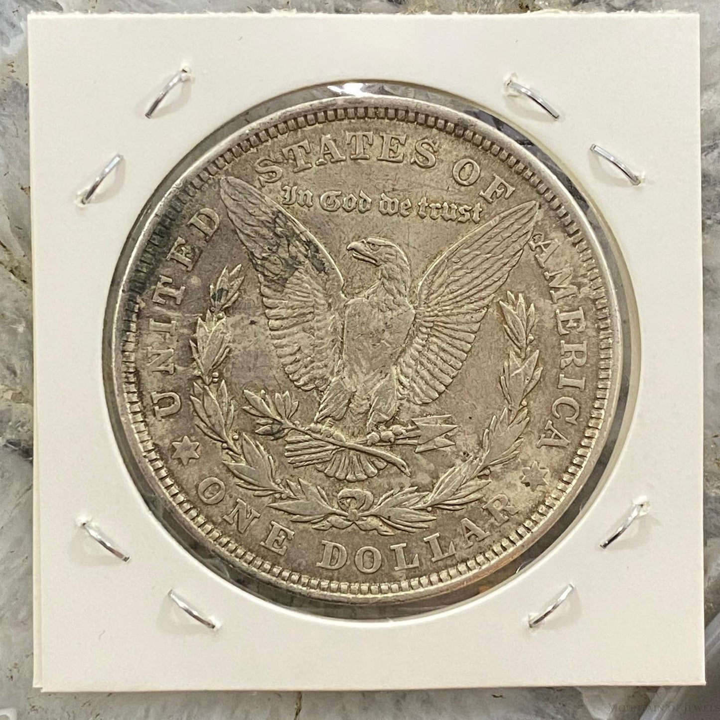 1921 $1 US Morgan Silver Dollar Coin F-VF #42023-1GE