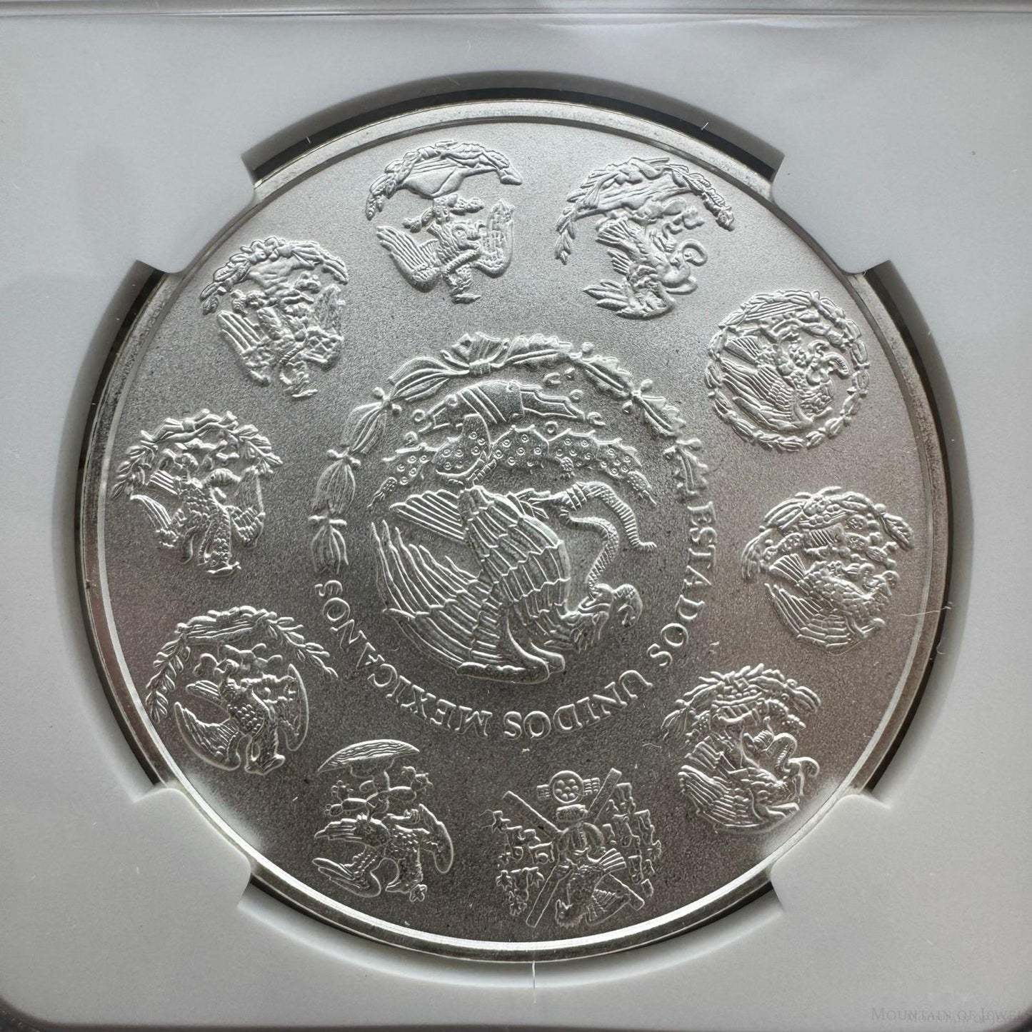 2011 Mexico One Ounce Libertad .999 Fine Silver NGC MS69 #2943174-017