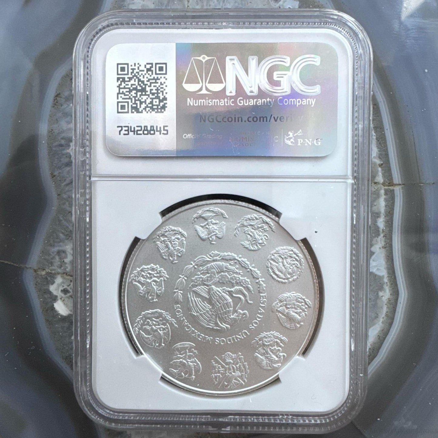2011 Mexico Libertad One Ounce .999 Fine Silver NGC MS69 #018 Special