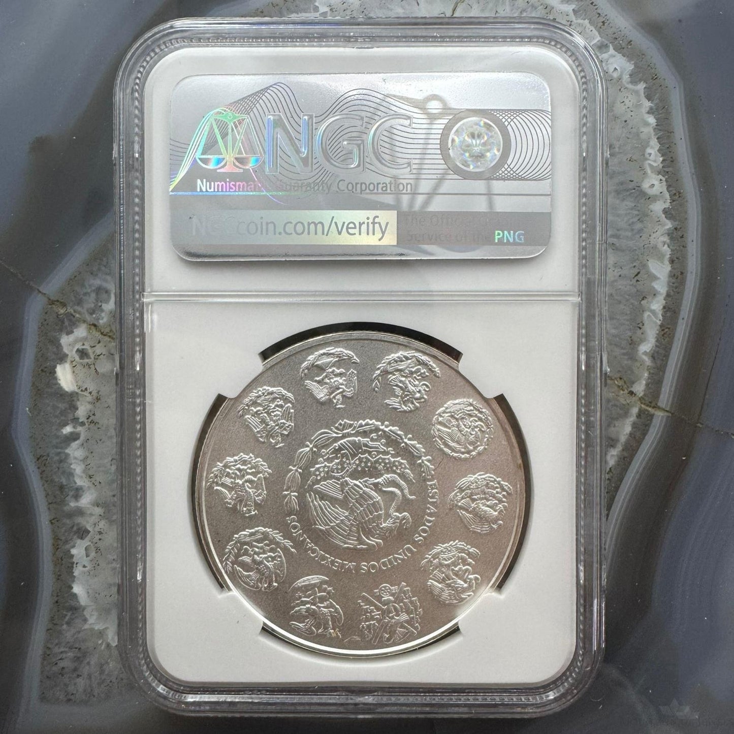 2011 Mexico One Ounce Libertad .999 Fine Silver NGC MS69 #2943174-014