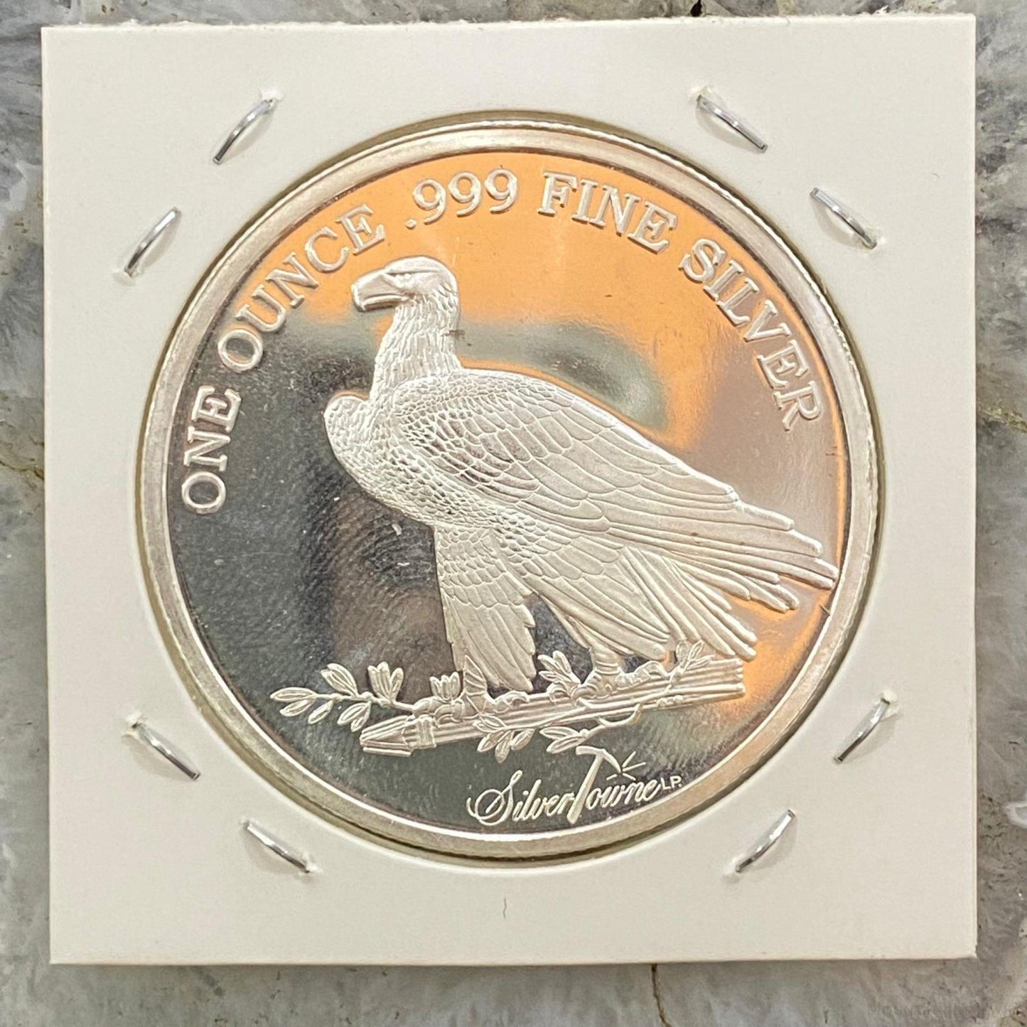 1.0 Ozt US Indian Head Design .999 Fine Silver From SilverTowne BU #51123-10OH