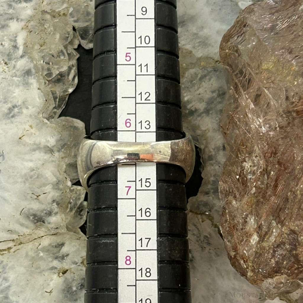 Carolyn Pollack Sterling Silver Multi Stone Decorated Ring Size 6.5 For Women