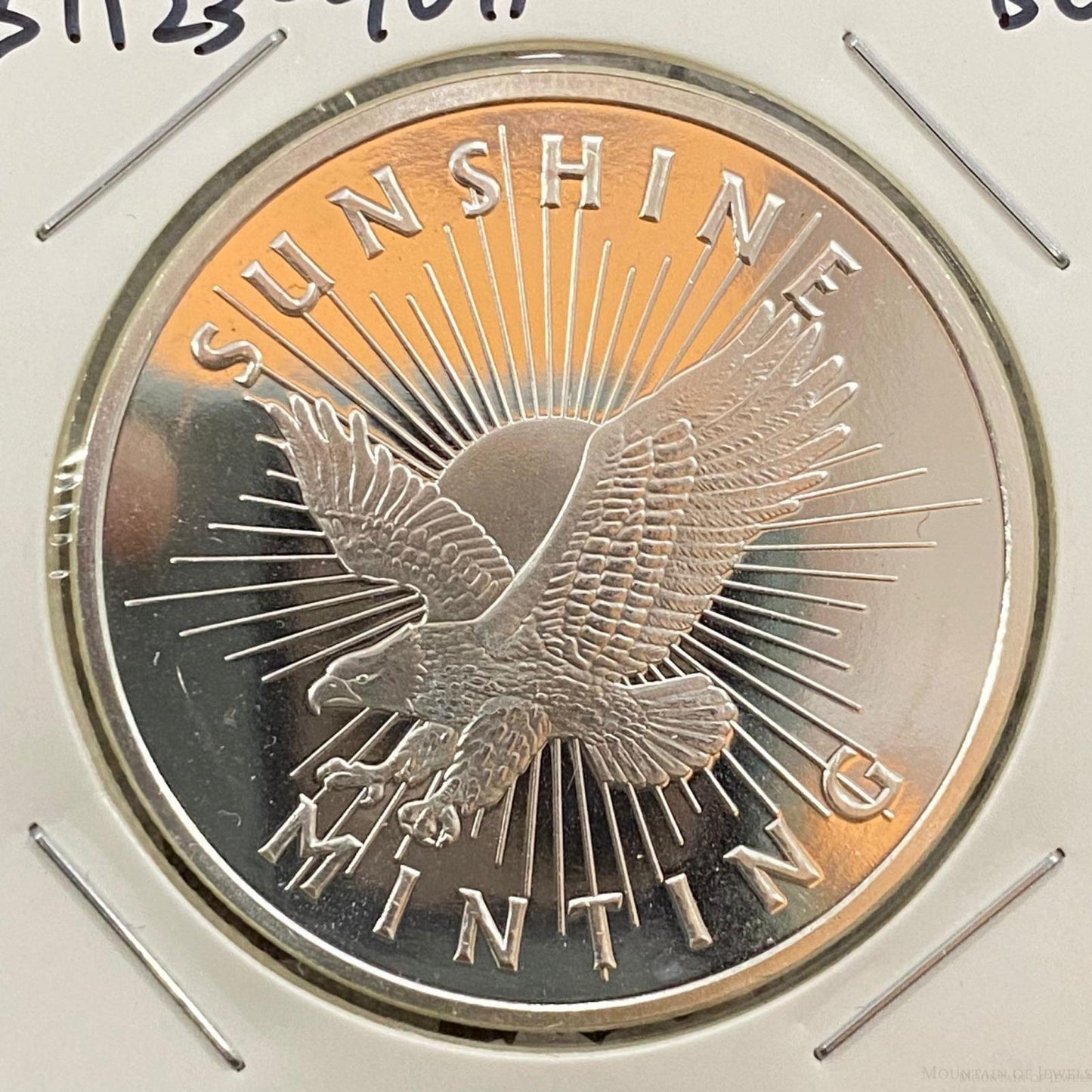 1.0 Ozt US Flying Eagle Design .999 Fine Silver Sunshine Minting BU #51123-9OH