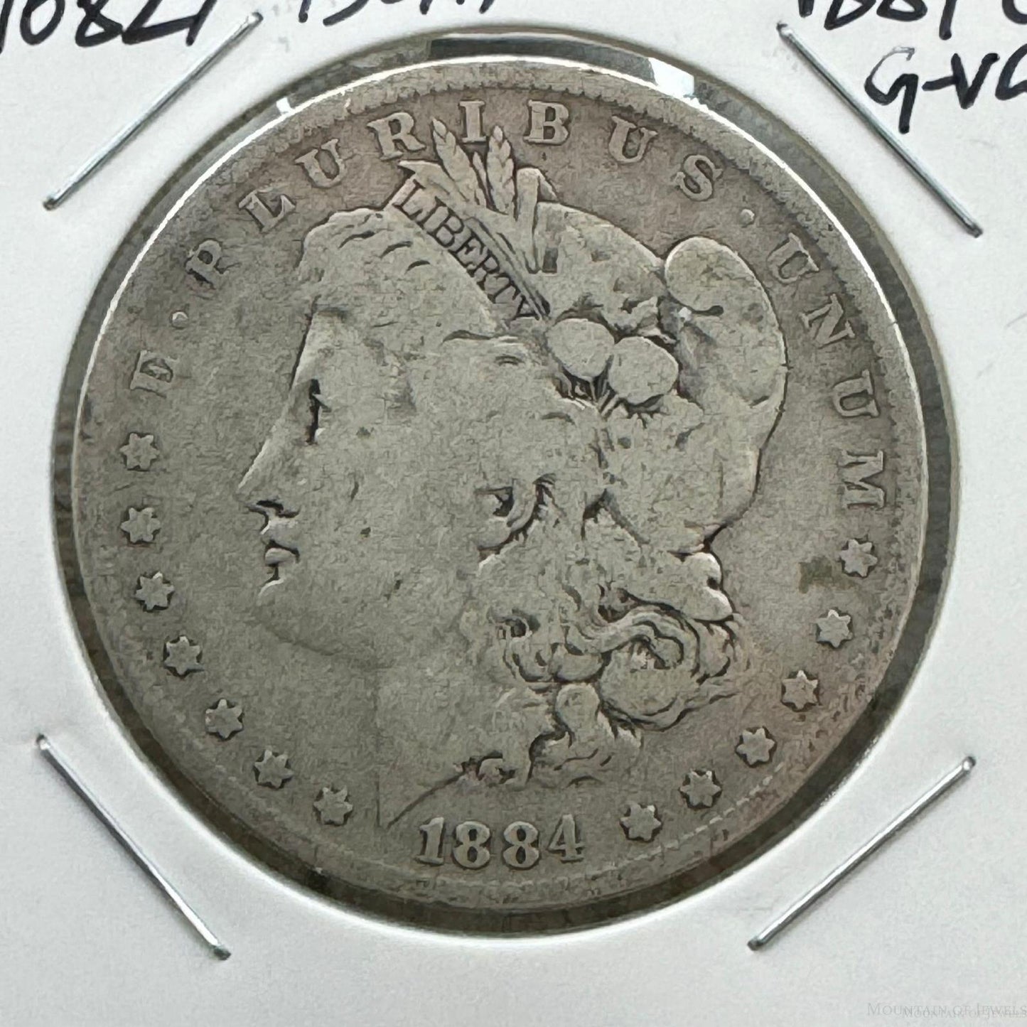 1884-O US 90% Morgan Silver Dollar G-VG #10824-15GH