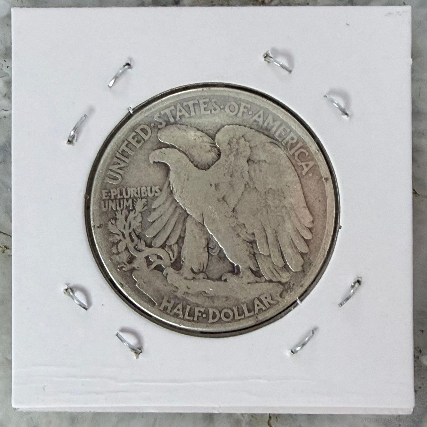 1942 US Walking Liberty Half Dollar 90% Silver VG-F #20126-4
