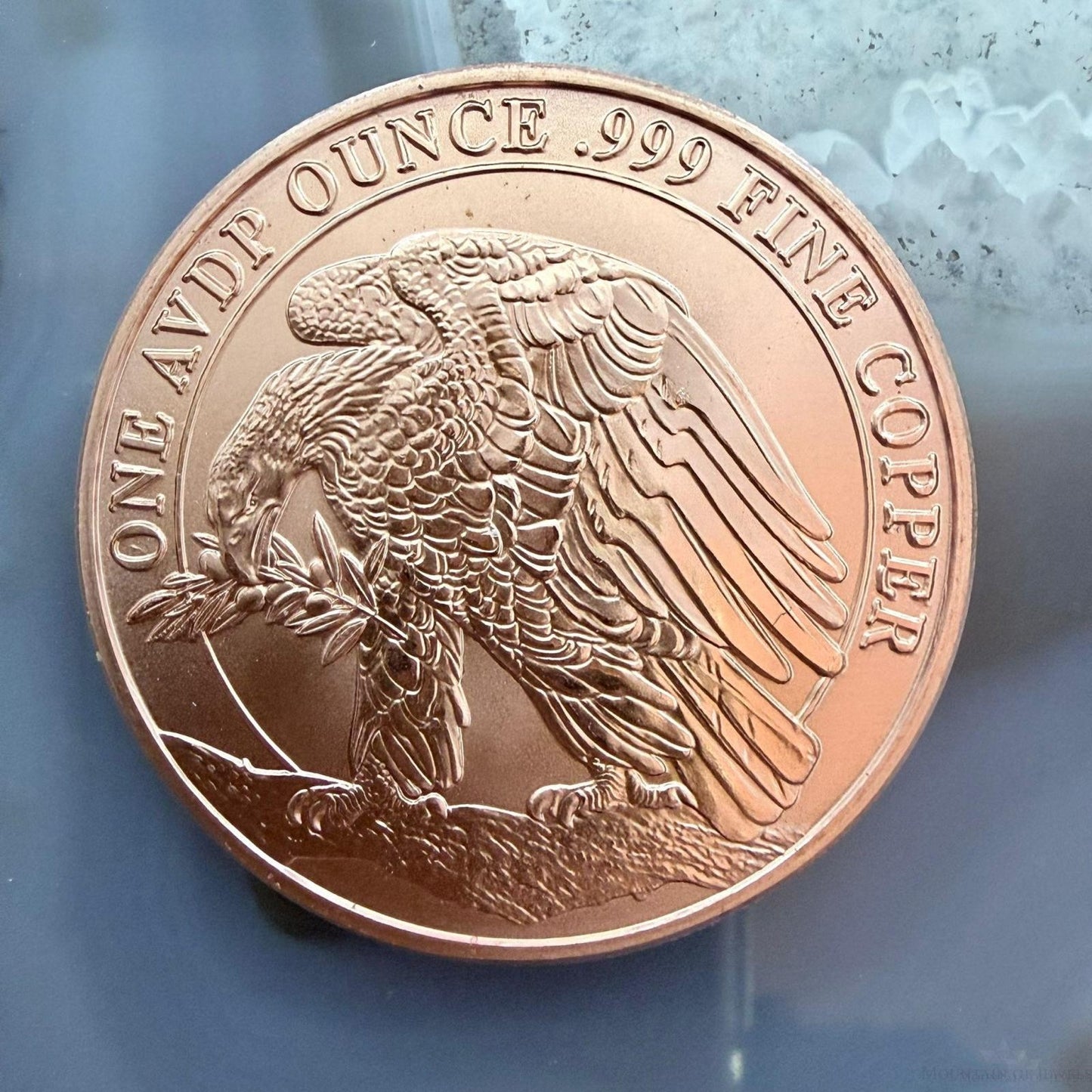 New Tube of 20 One AVDP Ounce .999 Fine Copper "Don't Tread On Me" Rounds Mint