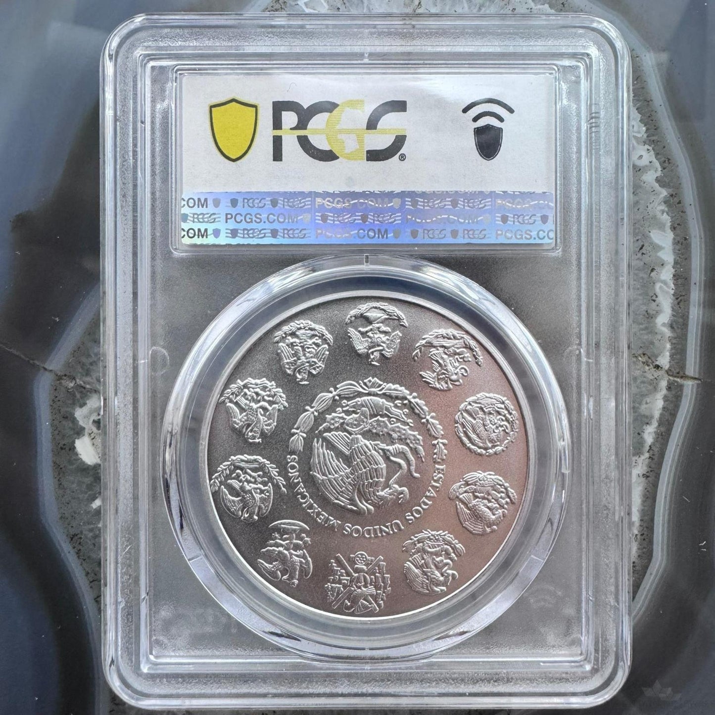 2024 Mexico One Troy Ounce .999 Fine Silver Liberated PCGS MS69 #952