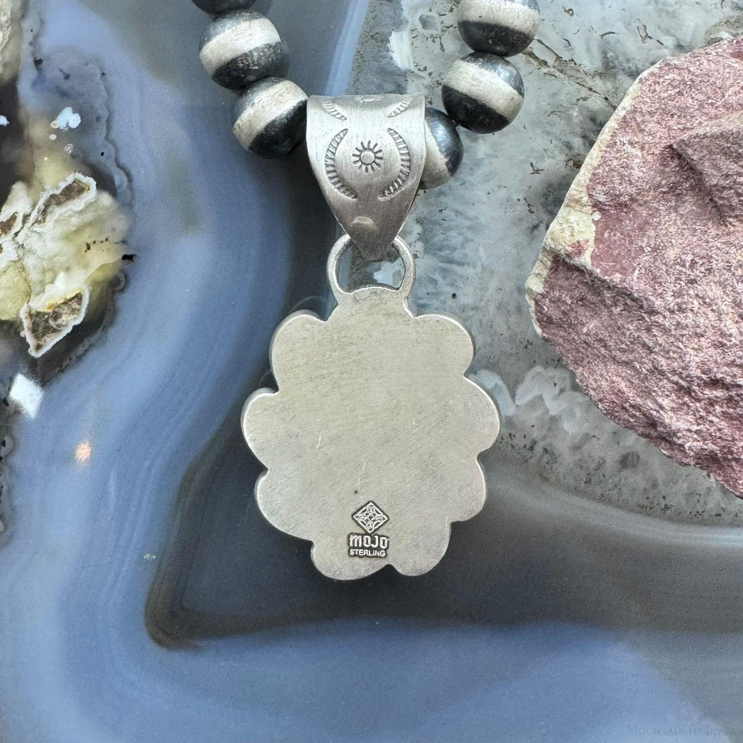 Sterling Silver Southwestern Style High Grade Sierra Bella Turquoise Pendant For Women