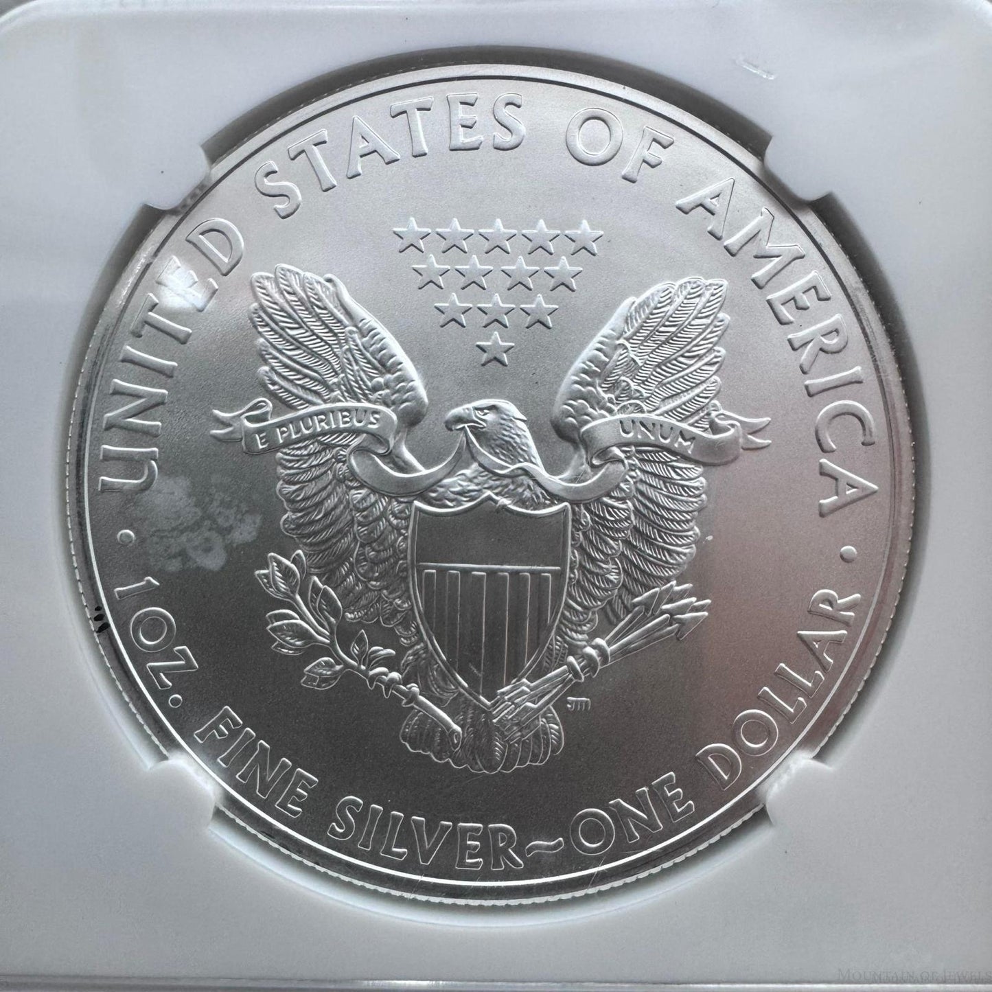 2012-S US 1.0oz .999 Fine American Silver Eagle NGC MS69 First Releases #027