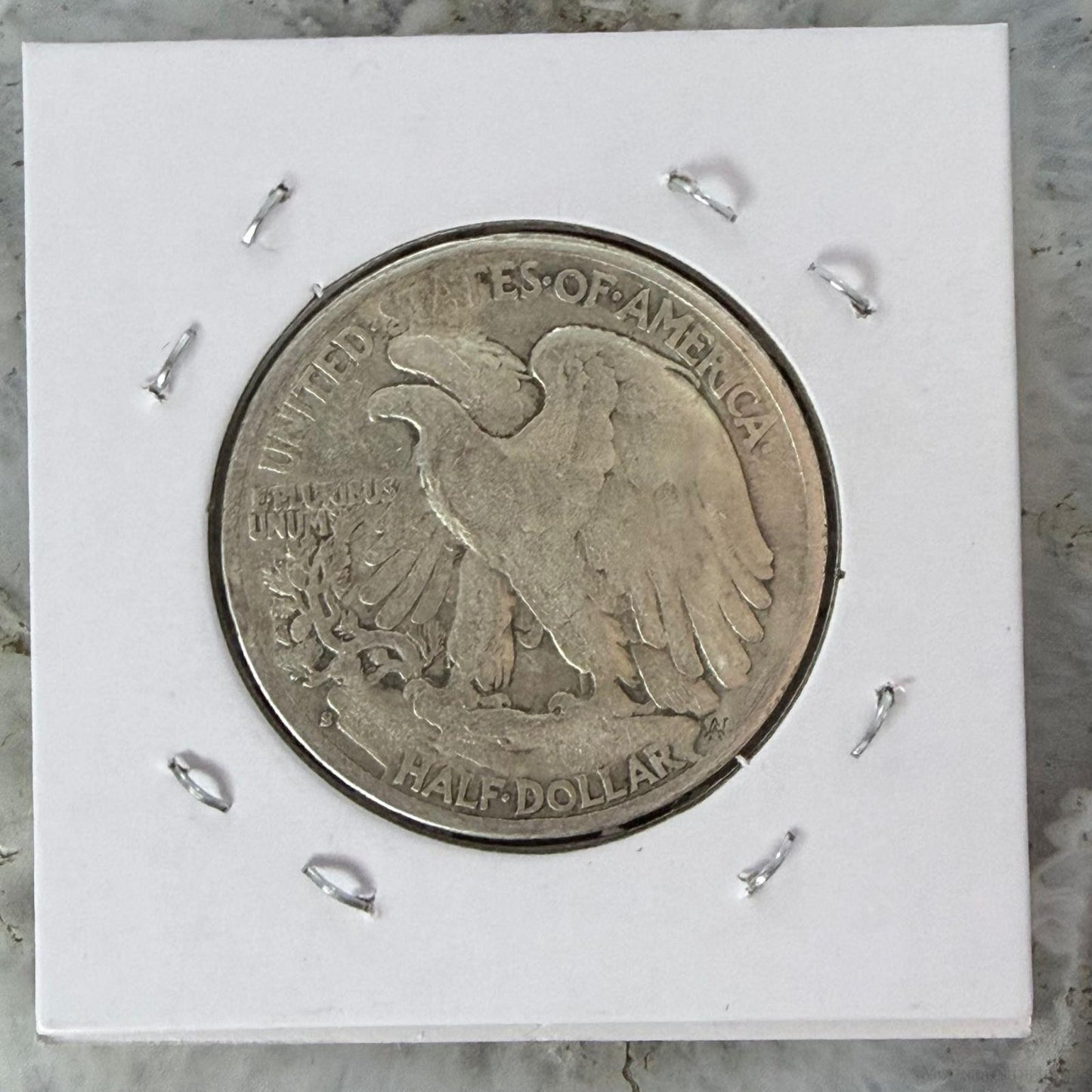 1943-S US Walking Liberty Half Dollar 90% Silver VG-F #20126-13