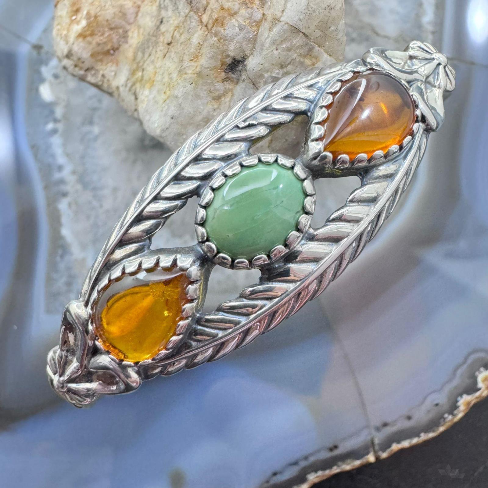 NEW! Carolyn Pollack store Sterling & Aquamarine Bracelet