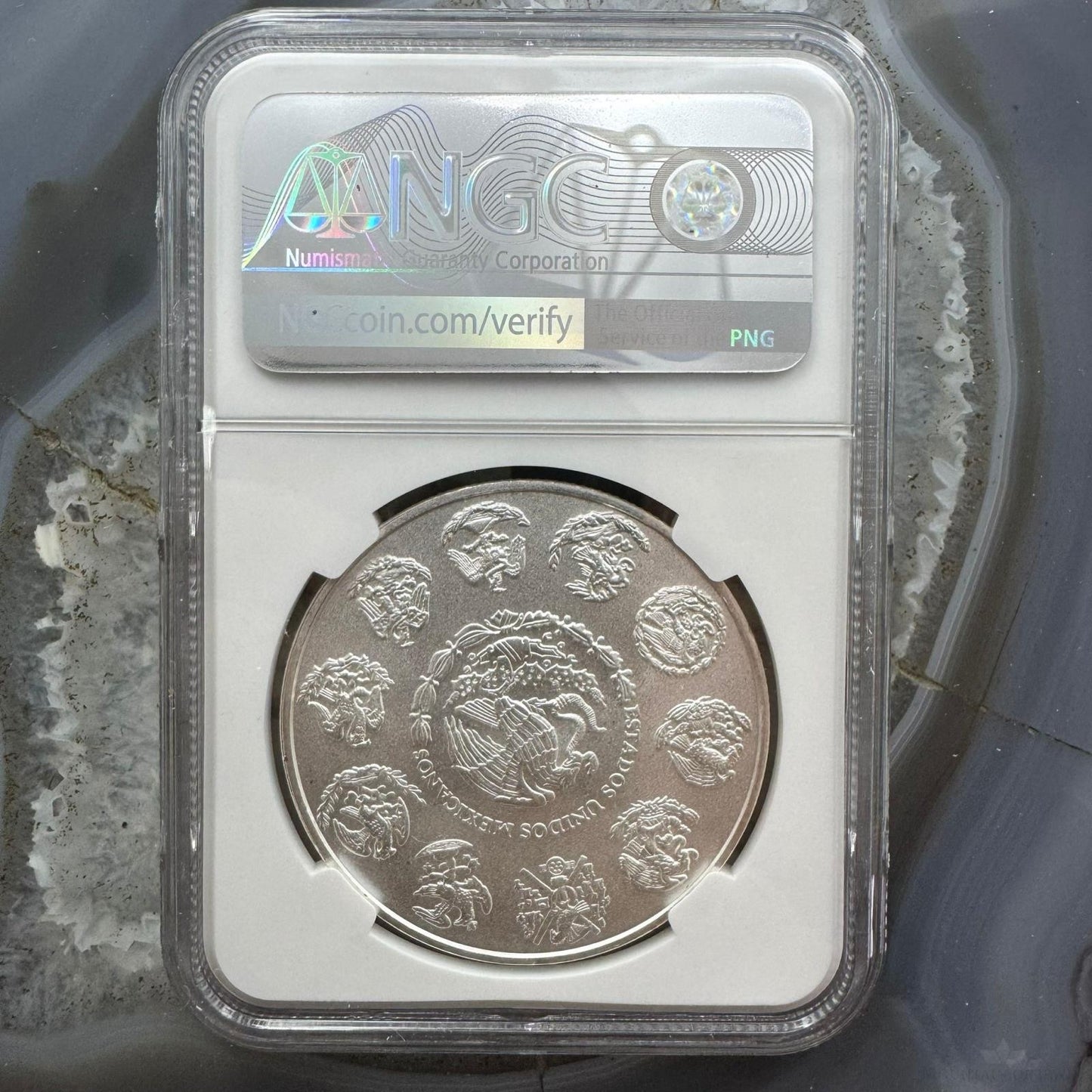 2011 Mexico One Ounce Libertad .999 Fine Silver NGC MS69 #2943174-015