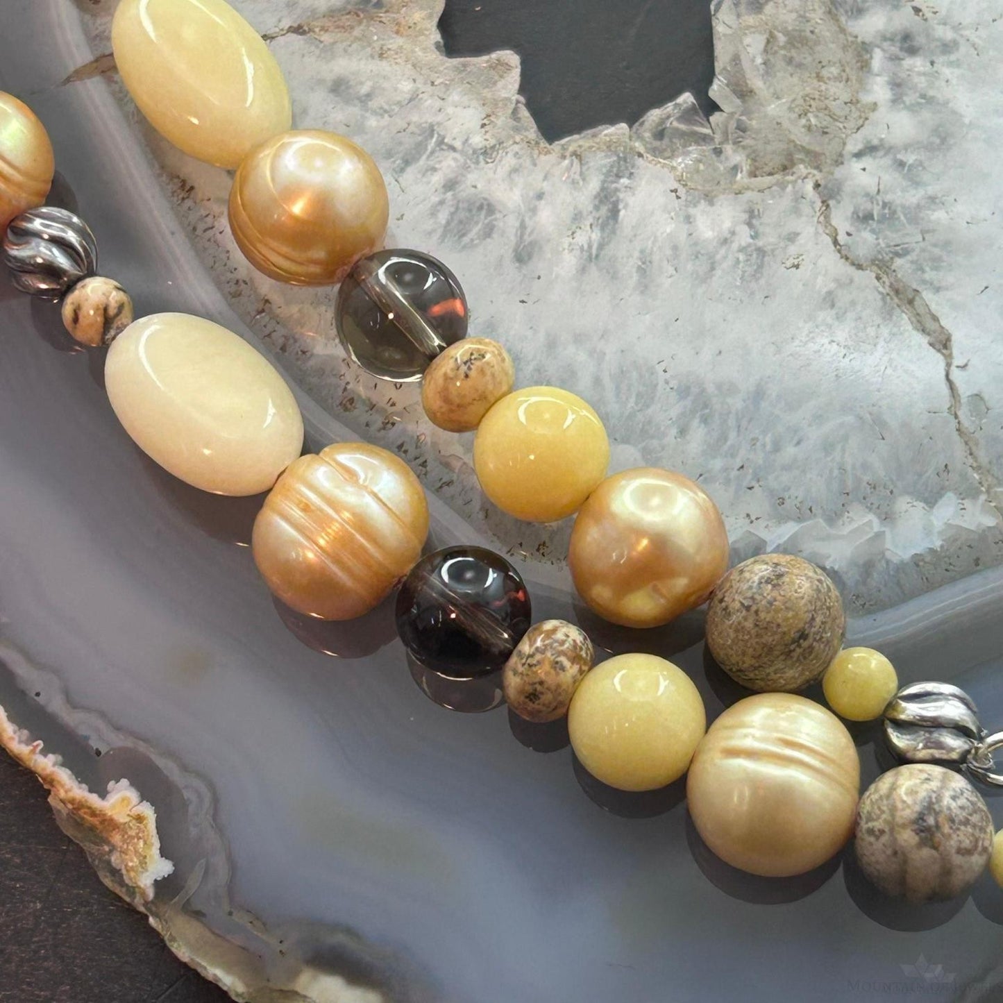 Carolyn Pollack 3mm-15mm Multi-Gemstone Beads 28"-31" Necklace For Women