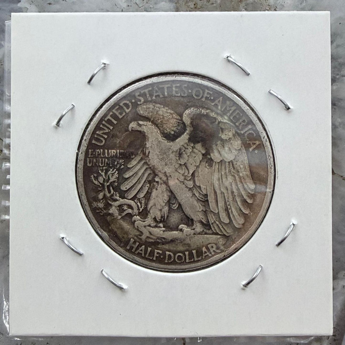 1944 US Walking Liberty Half Dollar 90% Silver VG-F #121725-9E