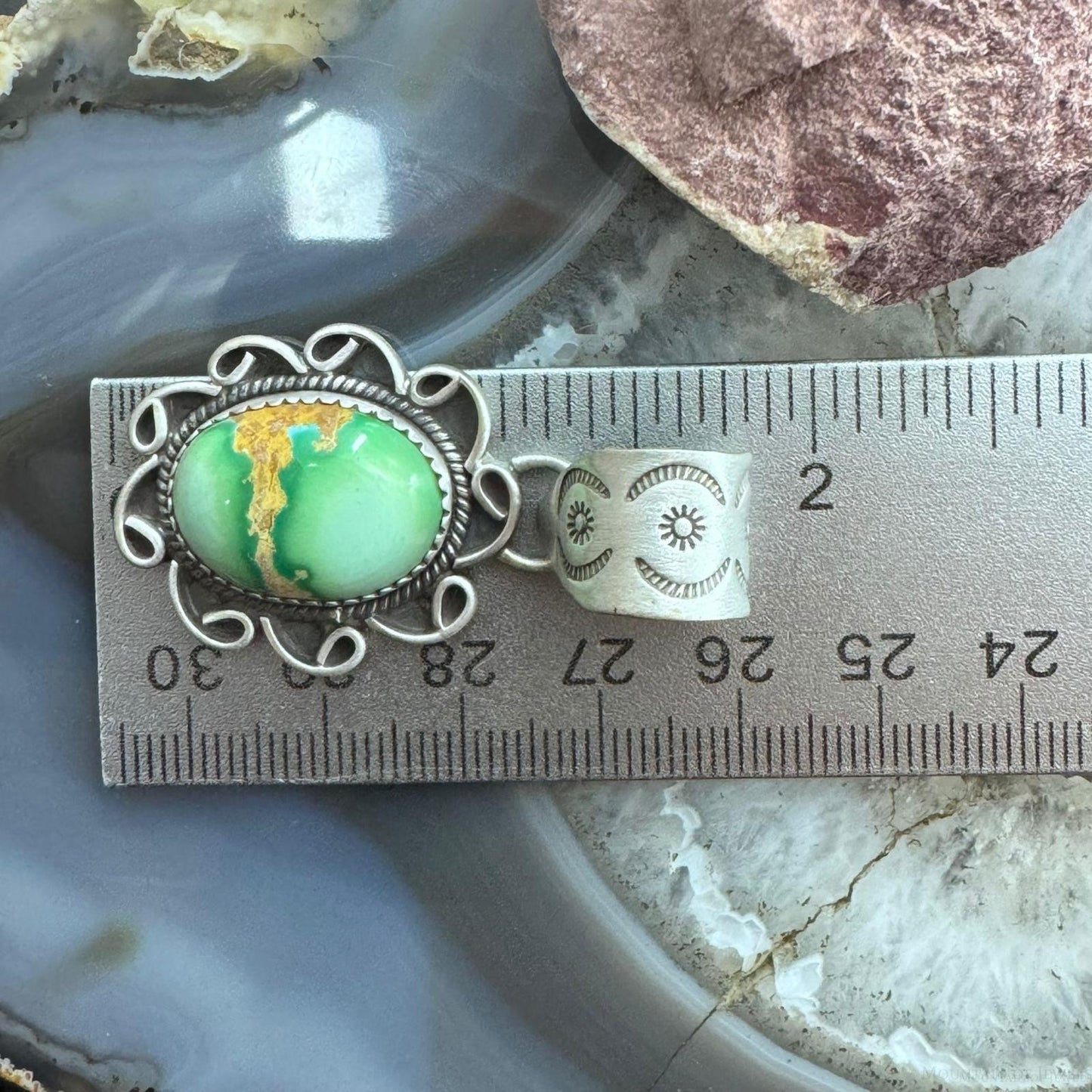 Sterling Silver Southwestern Style High Grade Sierra Bella Turquoise Pendant For Women
