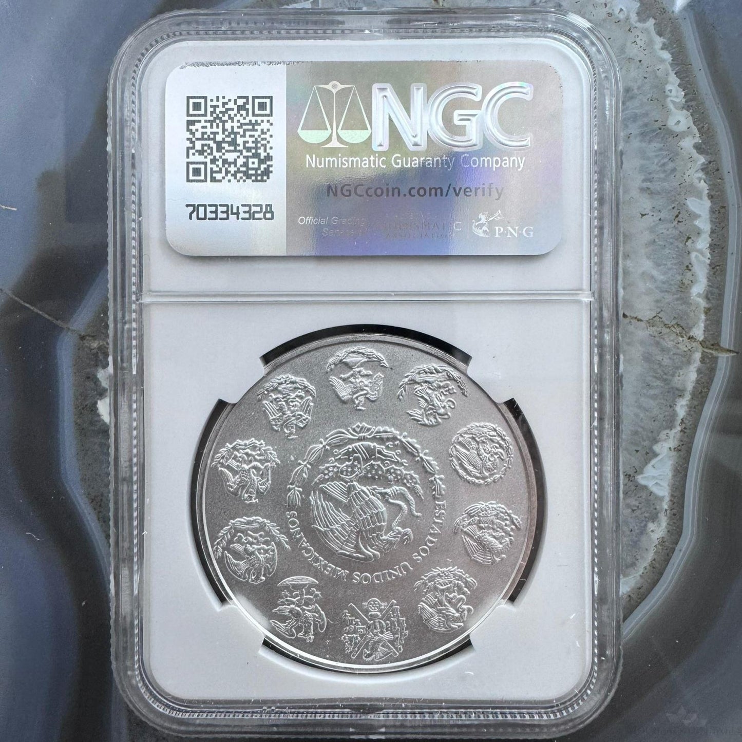 2011 Mexico One Ounce .999 Fine Silver NGC MS69 #003 Must Have