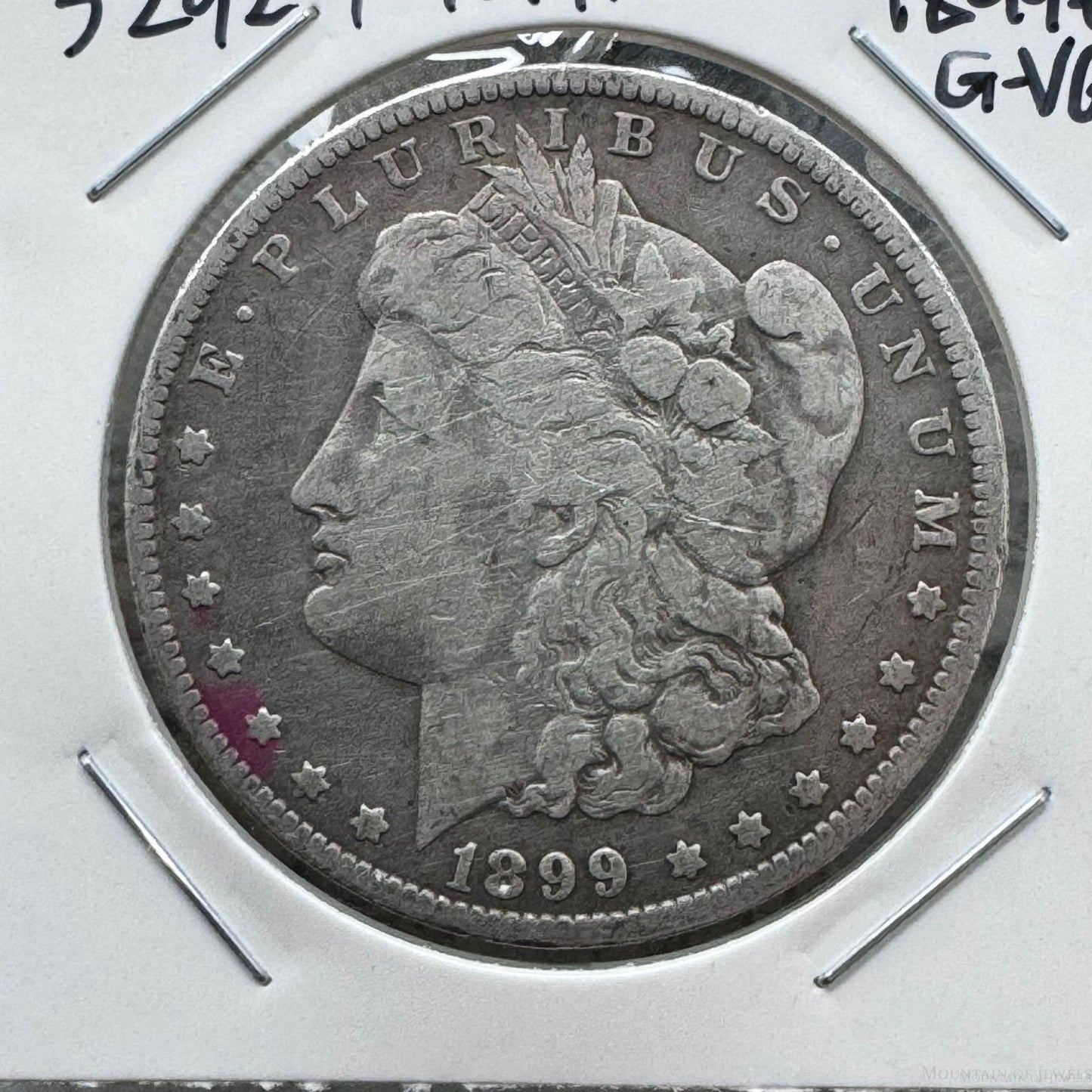 1899-O US 90% Morgan Silver Dollar G-VG #52924-1GH