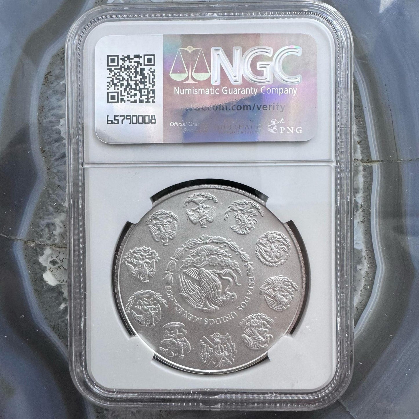 2011 Mexico Lebertad One Ounce .999 Fine Silver NGC MS69 #014 Beauty