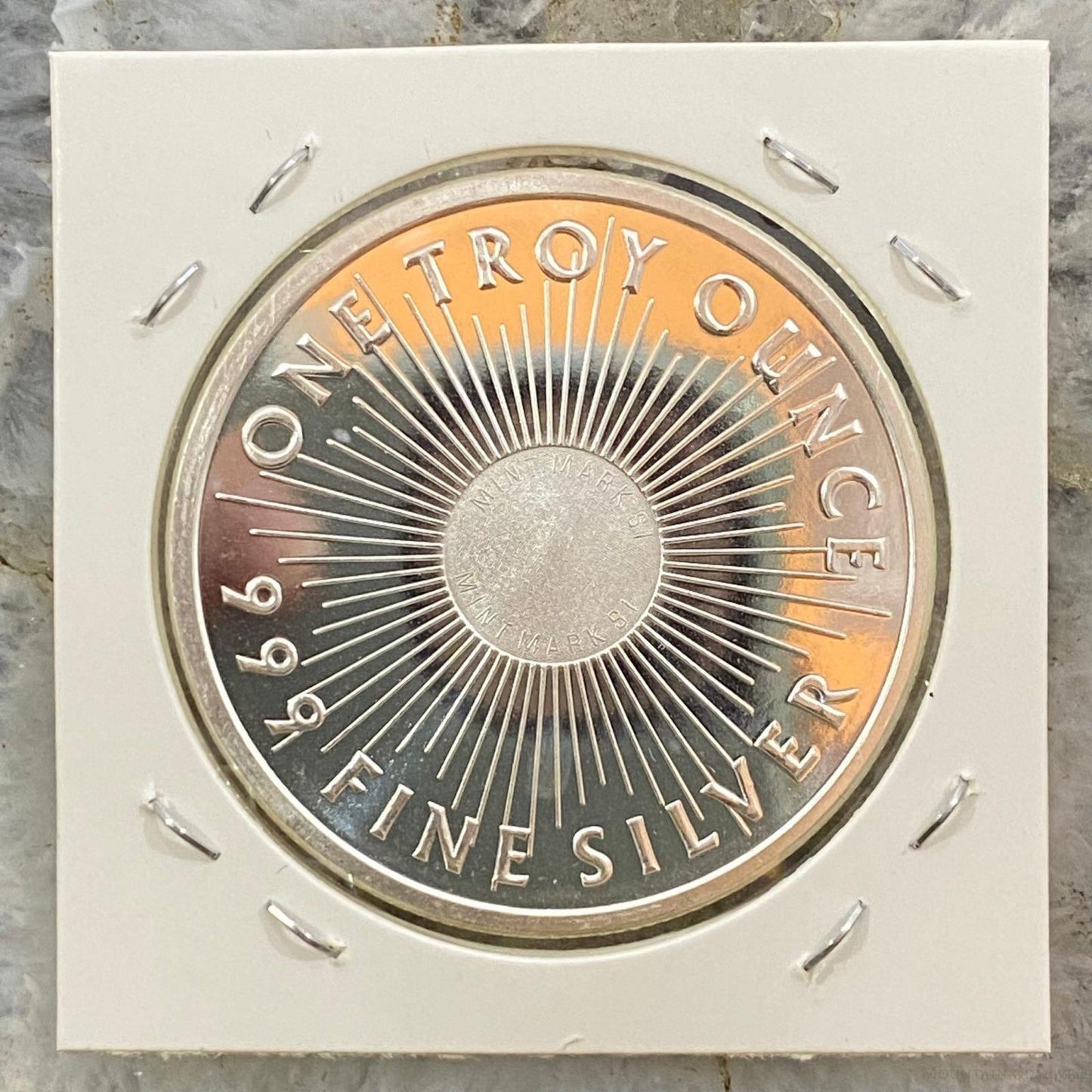 1.0 Ozt US Flying Eagle Design .999 Fine Silver Sunshine Minting BU #51123-9OH