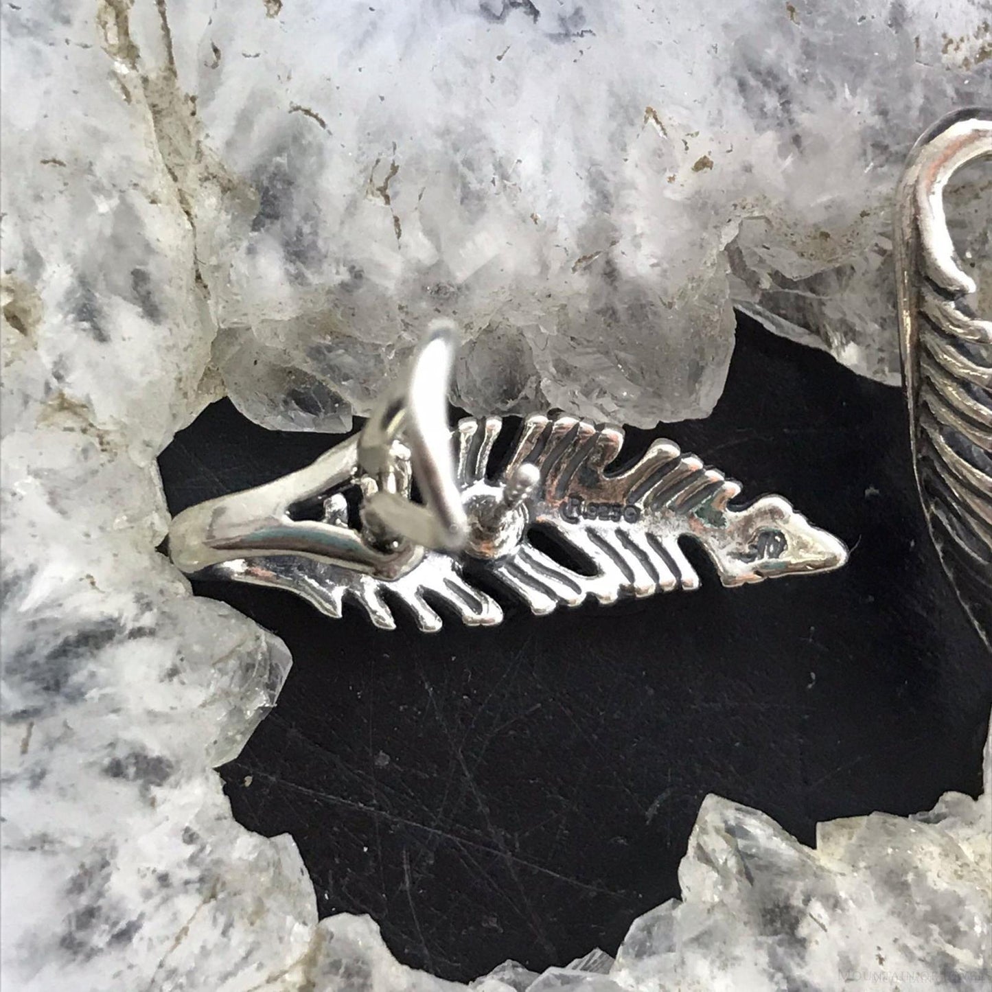 Carolyn Pollack Sterling Silver Detailed Feather Post Earrings For Women