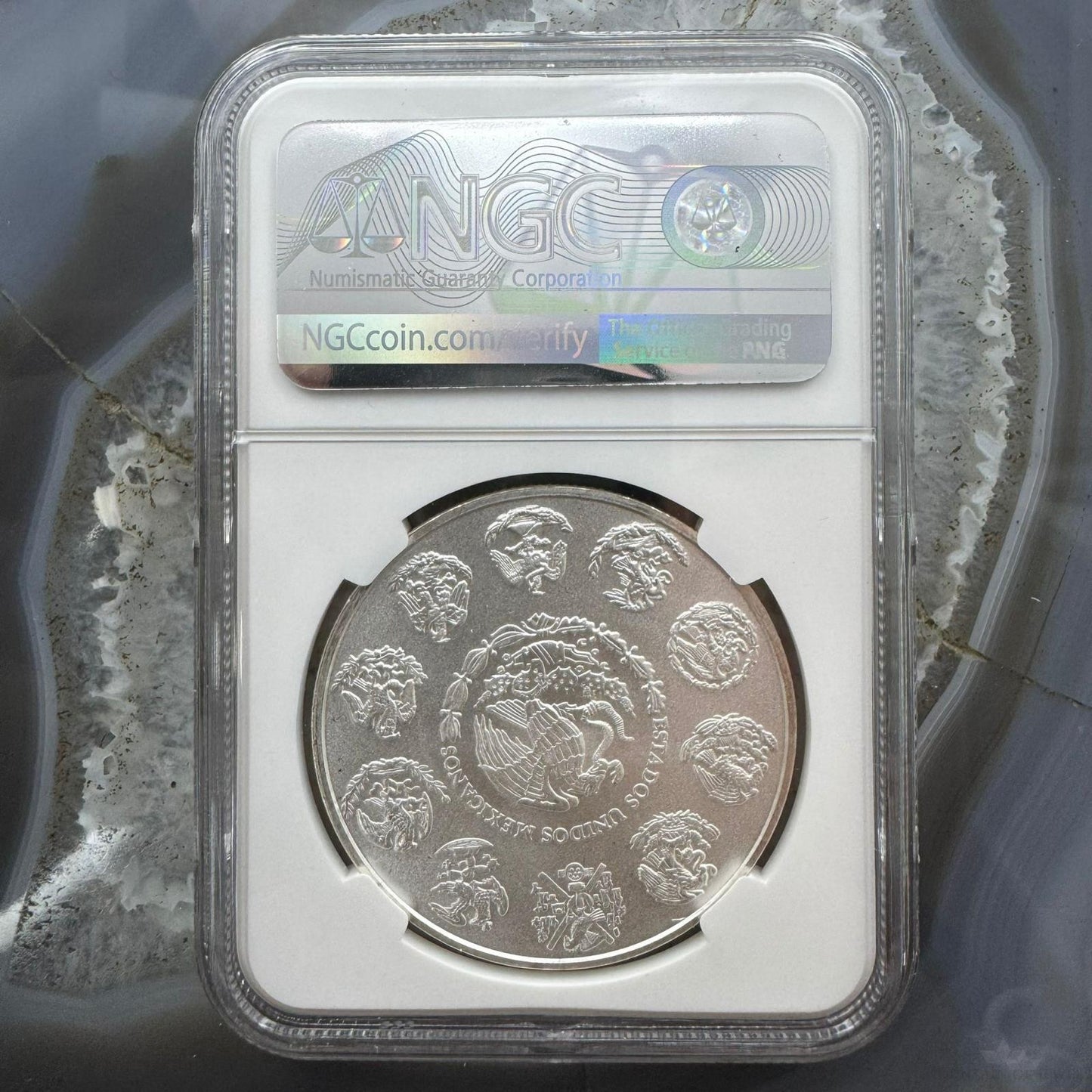 2011 Mexico One Ounce Libertad 999 Fine Silver NGC MS68 #2943174-002