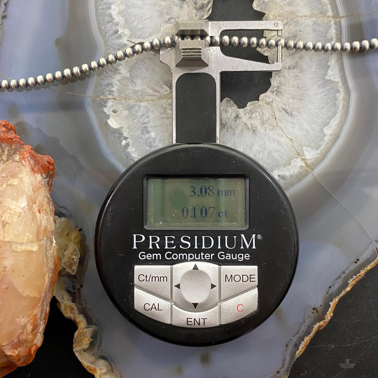 Navajo Pearl Beads 3 mm Sterling Silver Necklace 18" For Women