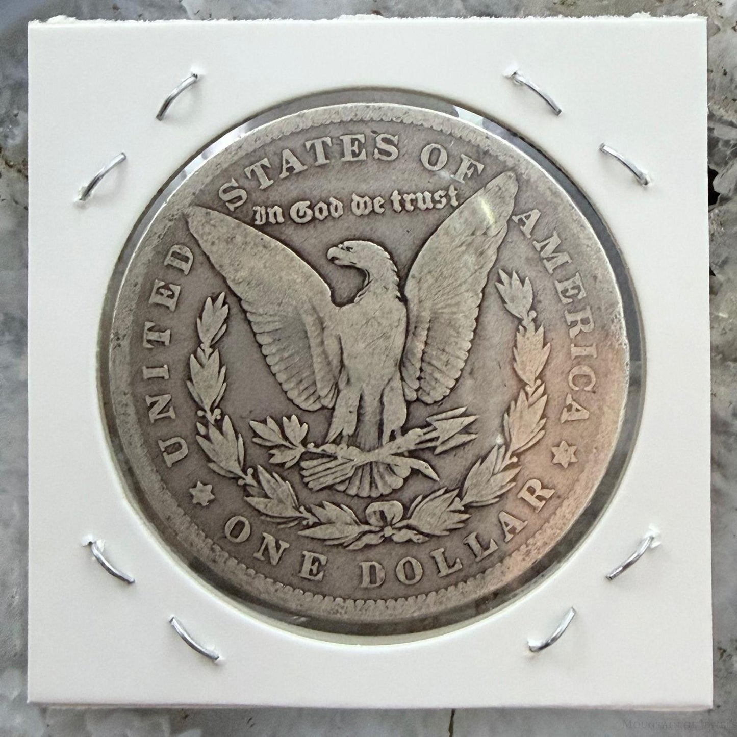 US 1880 90% Morgan Silver Dollar VG-F #122125-15GH