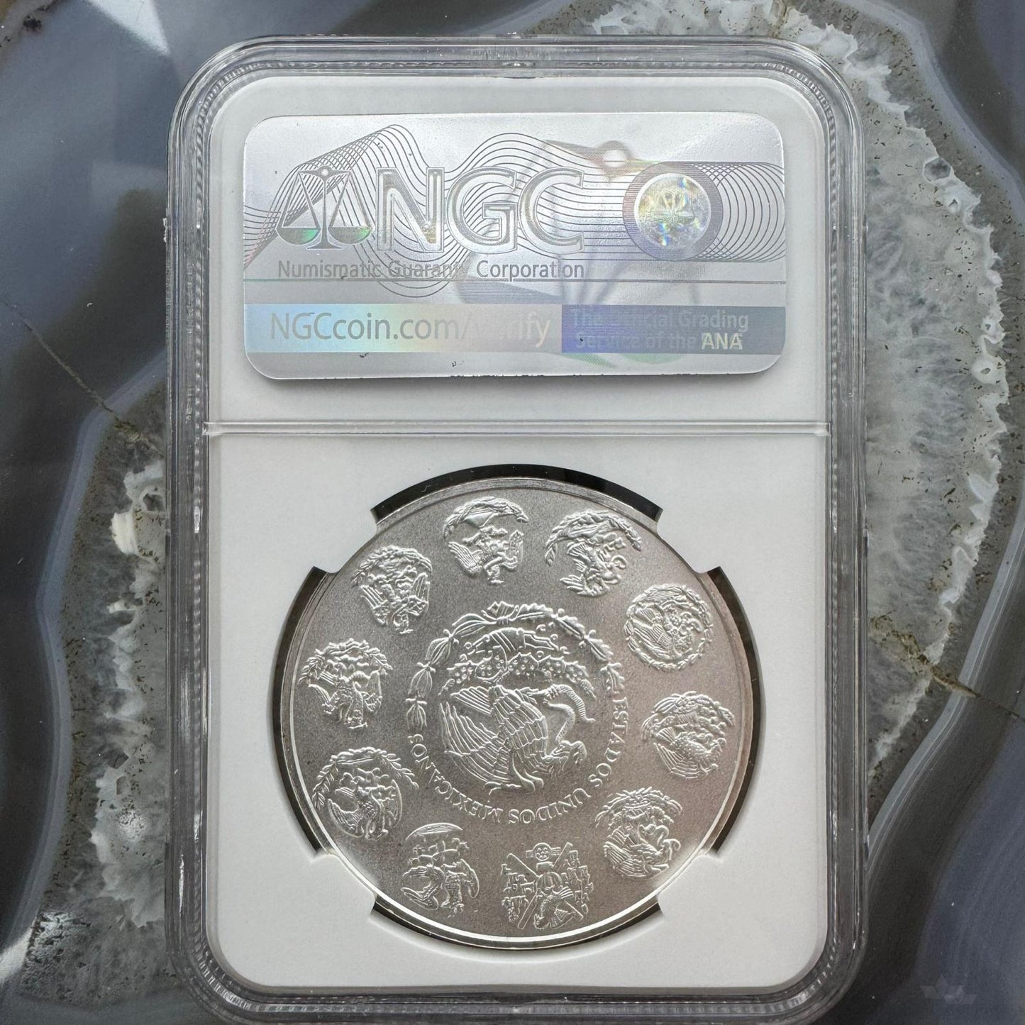 2011 Mexico One Ounce Libertad .999 Fine Silver NGC MS69 #2943174-005
