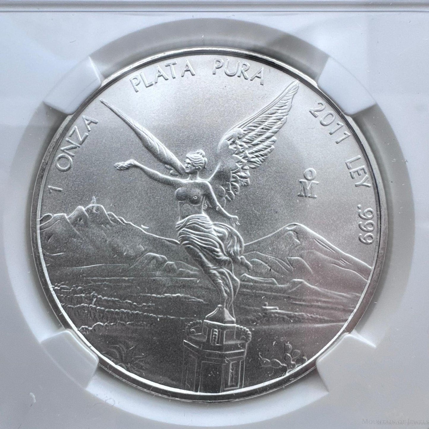 2011 Mexico One Ounce .999 Fine Silver NGC MS70 #019 HIGHEST GRADE