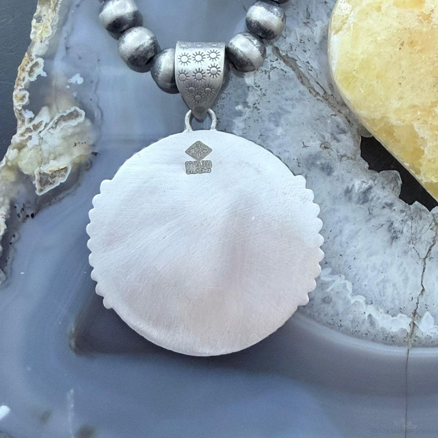 Genuine 90% Silver 1891 US Morgan Dollar Decorated Unisex Pendant