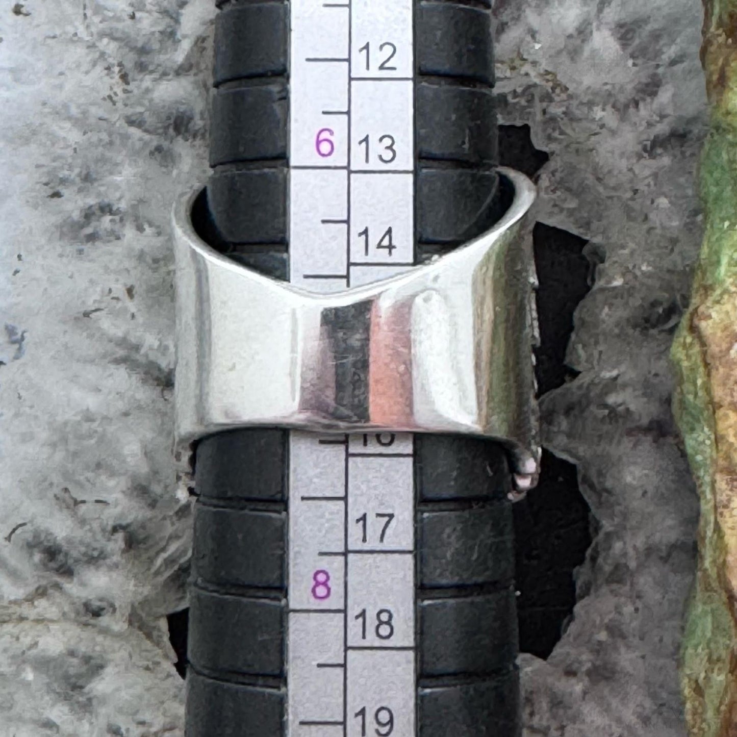 Sterling Silver Southwestern Style Oval Turquoise Decorated Ring For Women