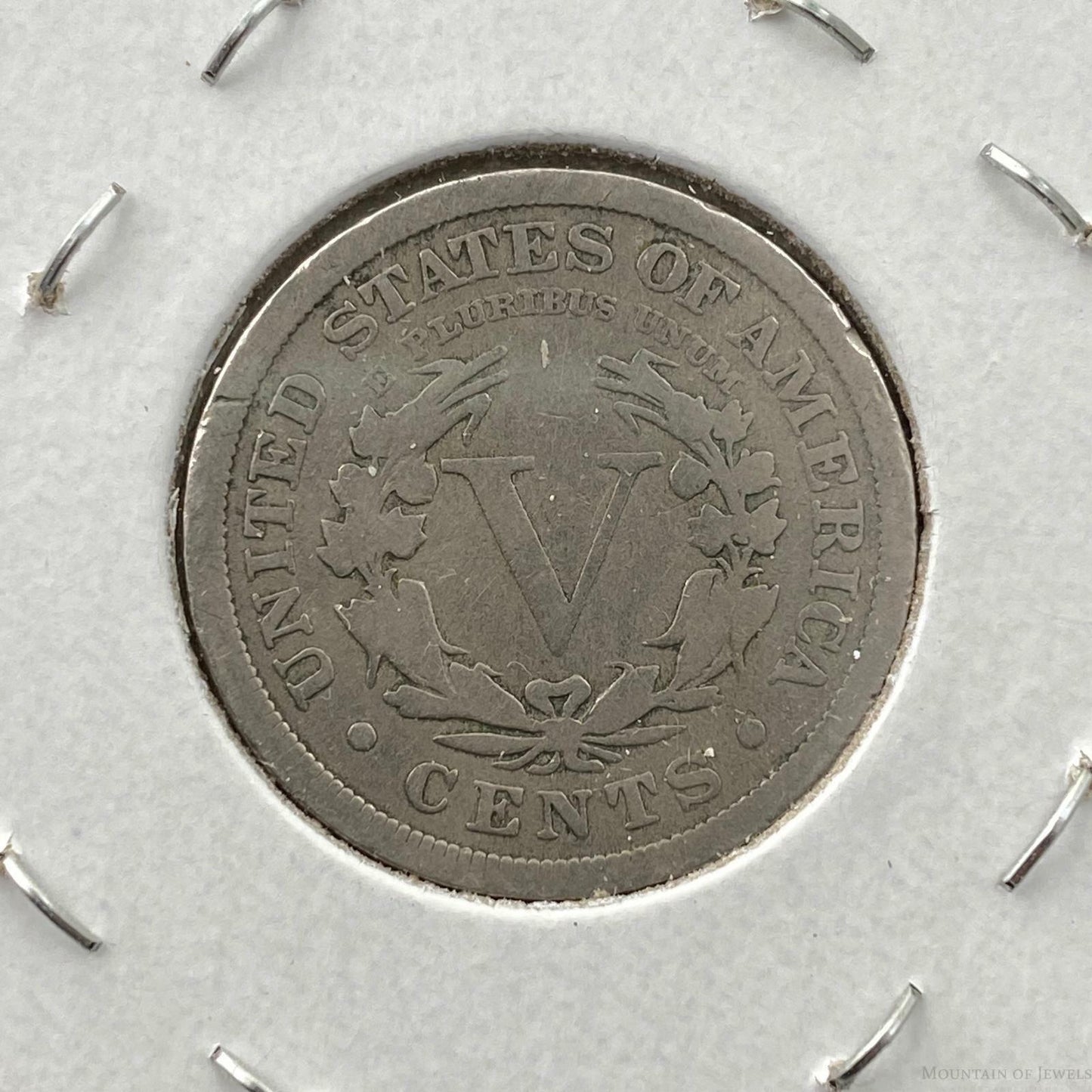 1907 US 5 Cent Liberty Head Nickel VG-F Collectible Coin #111020-1 - Mountain of Jewels