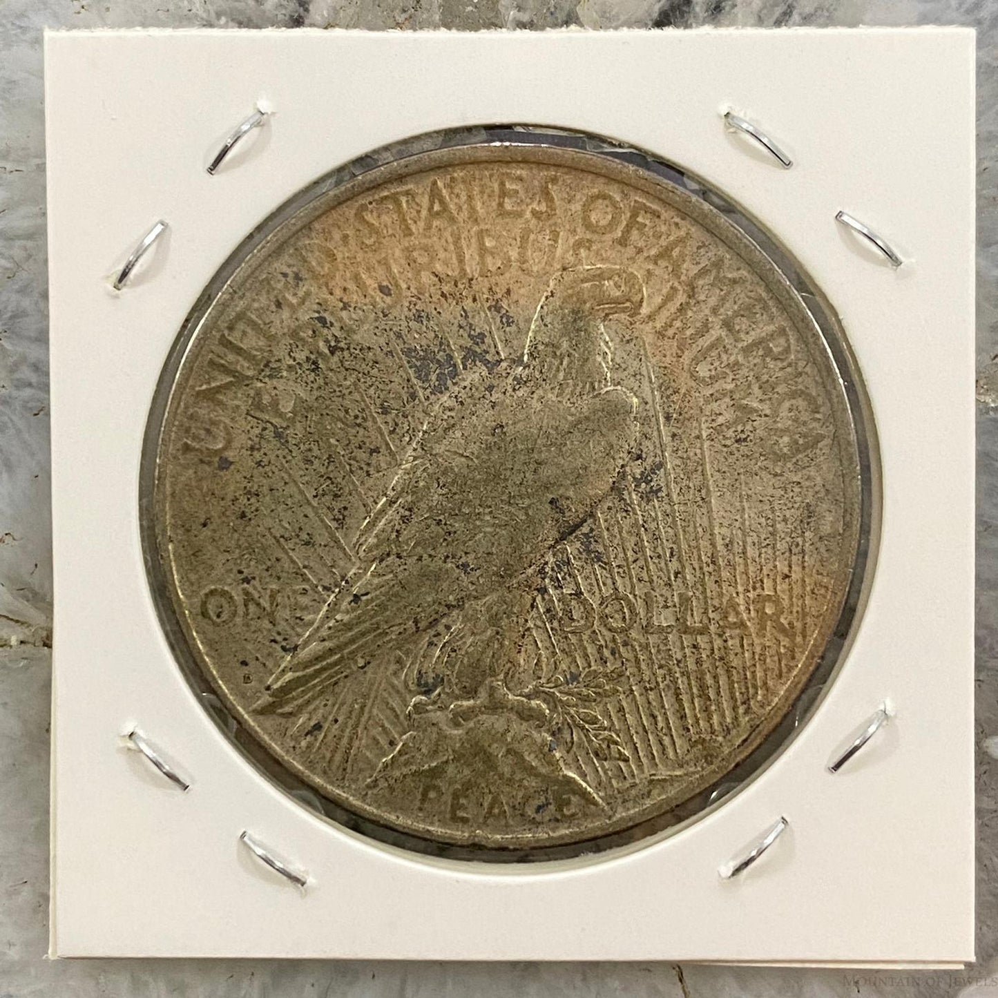 1922-D $1 US Peace Silver Dollar VG-F Collectible Coin #21723-12GX - Mountain of Jewels