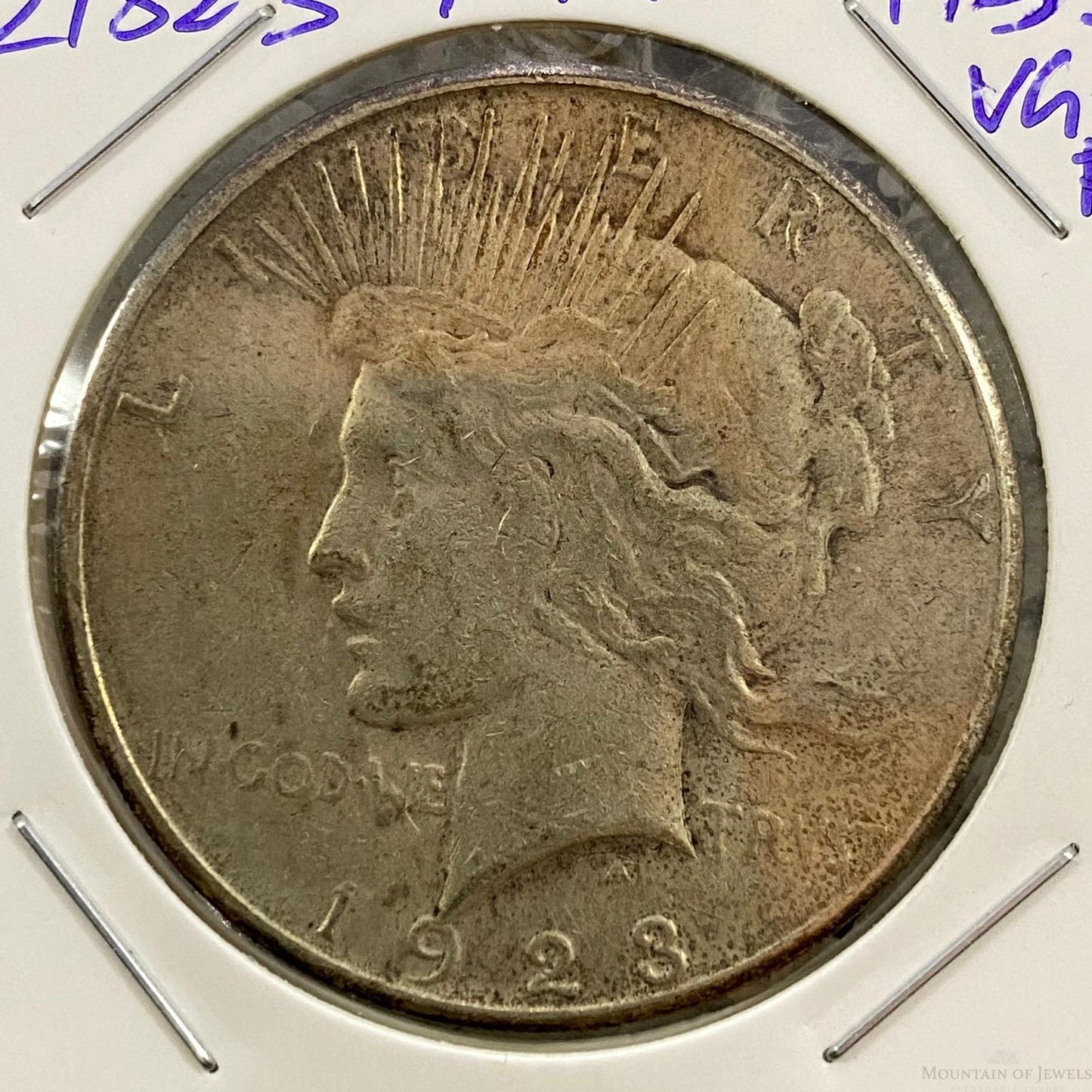 1926-S $1 US Peace Silver Dollar G-VG Collectible Coin #21823-3GX - Mountain of Jewels