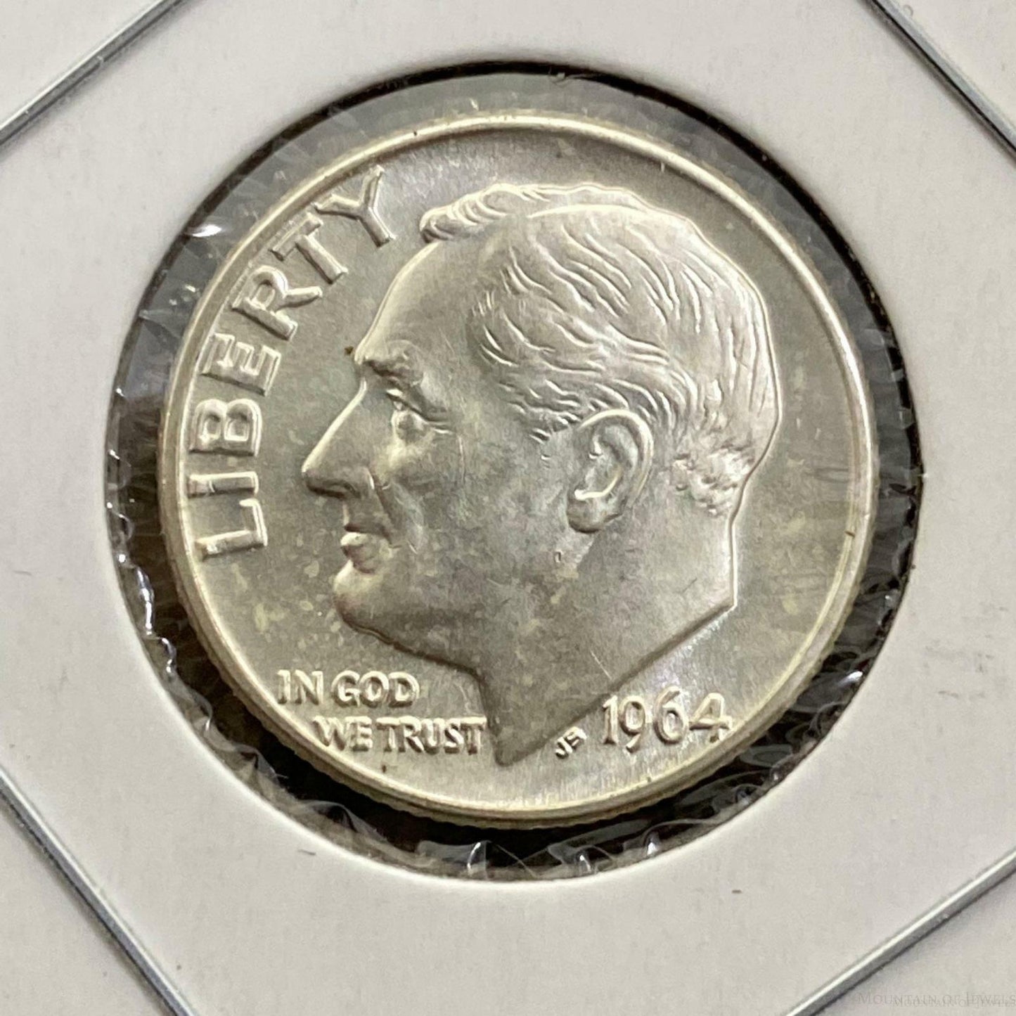 1964-D US Roosevelt Dime .900 Silver BU Collectible Coin #122321-4 - Mountain of Jewels