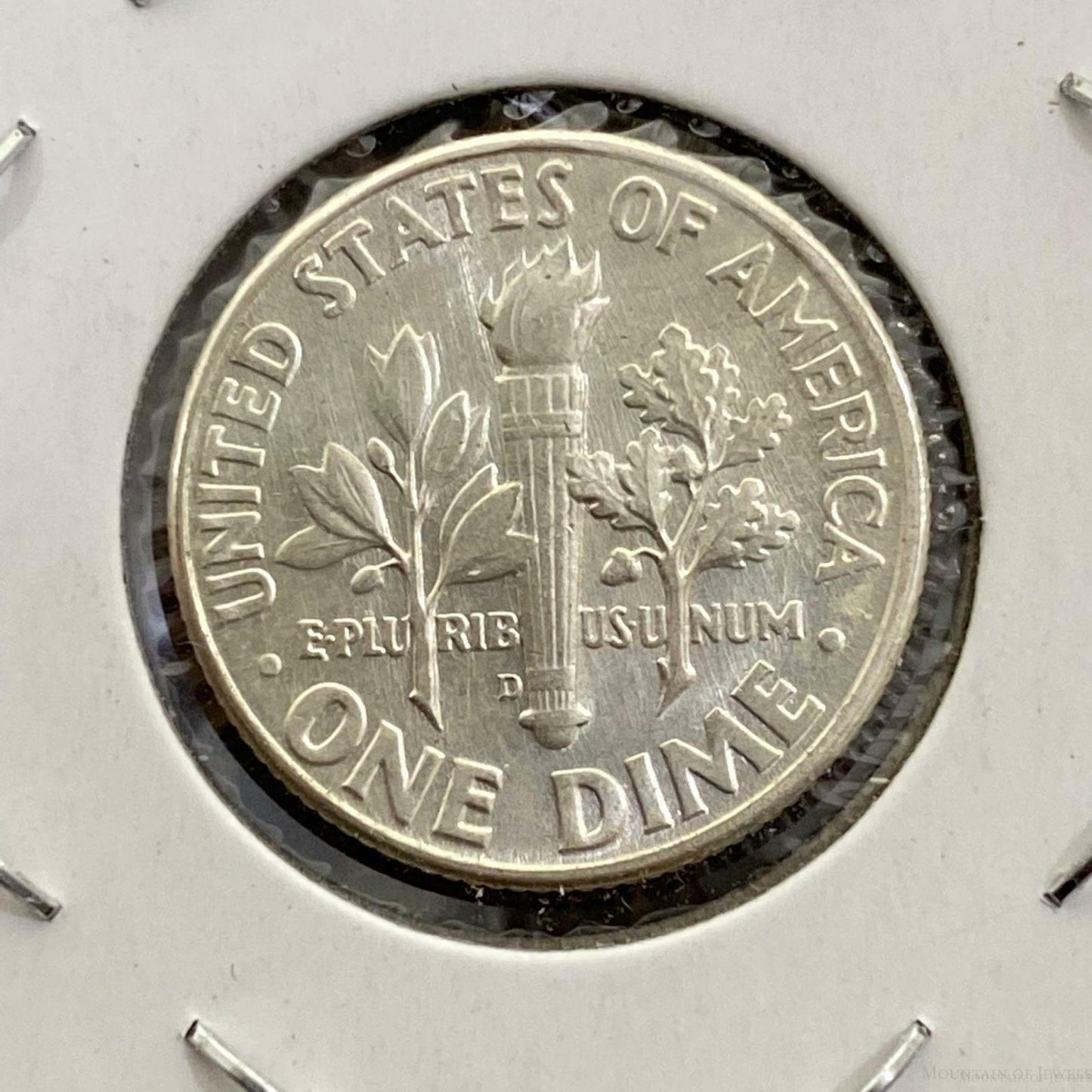 1964-D US Roosevelt Dime .900 Silver BU Collectible Coin #122321-4 - Mountain of Jewels