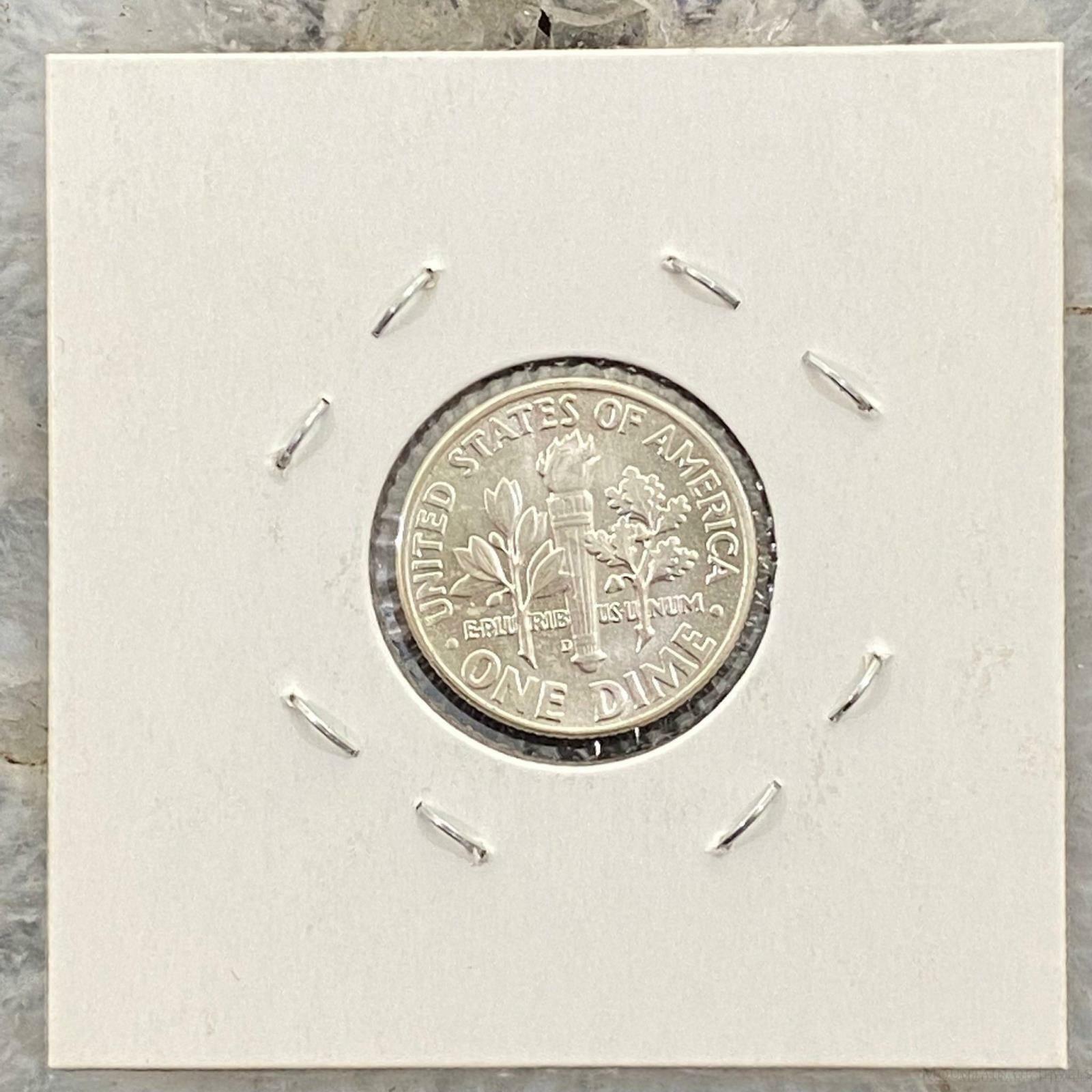 1964-D US Roosevelt Dime .900 Silver BU Collectible Coin #122321-5 - Mountain of Jewels
