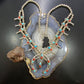 E. Jackson Sterling Silver Coral & Sleeping Beauty Turquoise Squash Blossom Necklace For Women