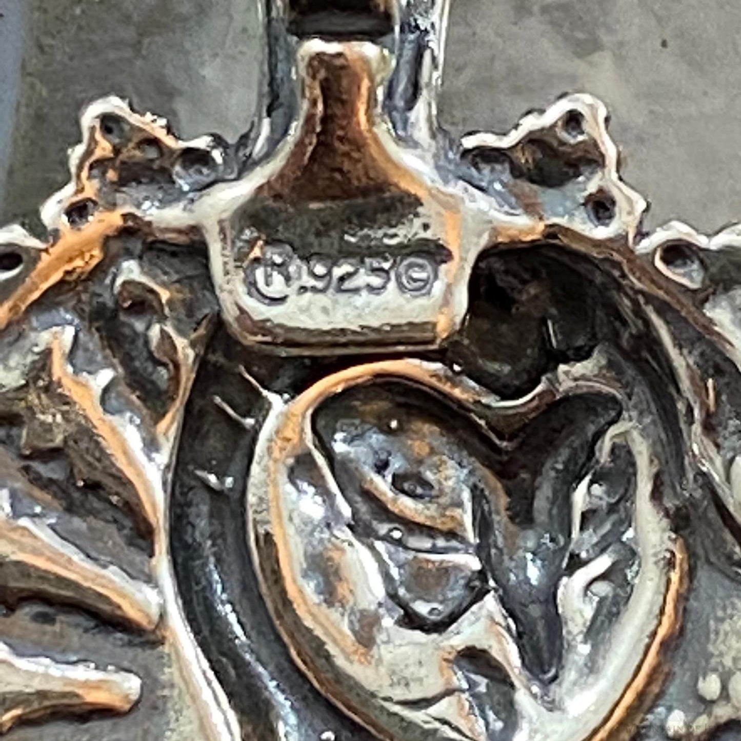 Carolyn Pollack Southwestern Style Sterling Silver Owl Enhancer Pendant For Women