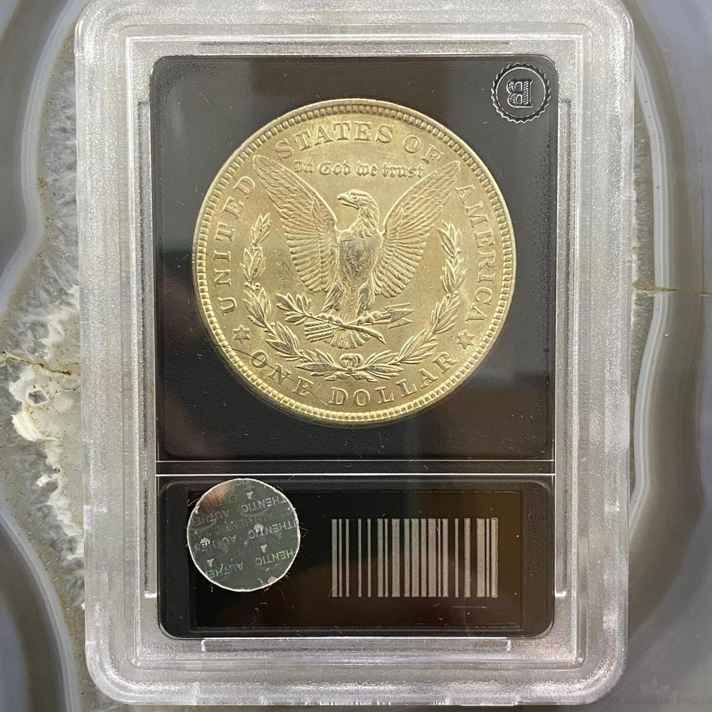 1921 $1 US Morgan Silver Dollar Coin VF-EF #BA17-00187-003